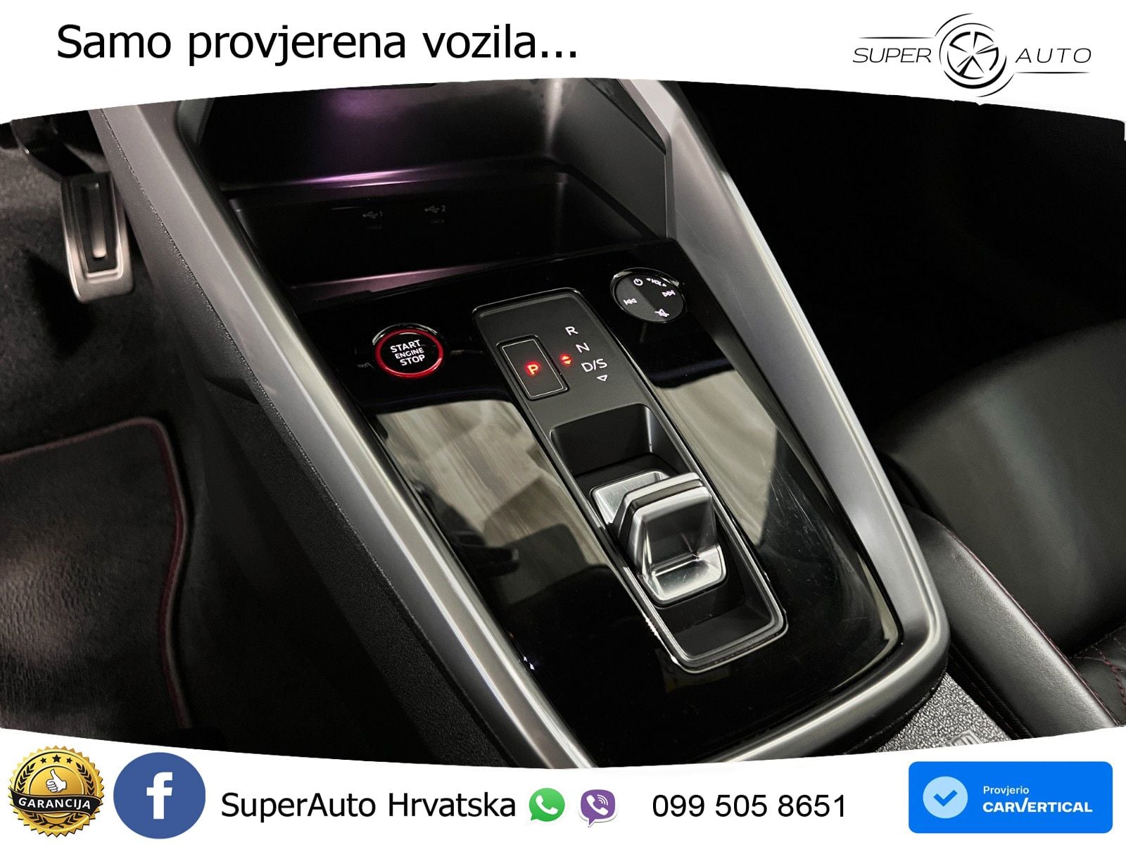 Audi S3 Limuzina 2.0 TFSI (310 KS) quattro S tronic LED+GR SJED+ACC