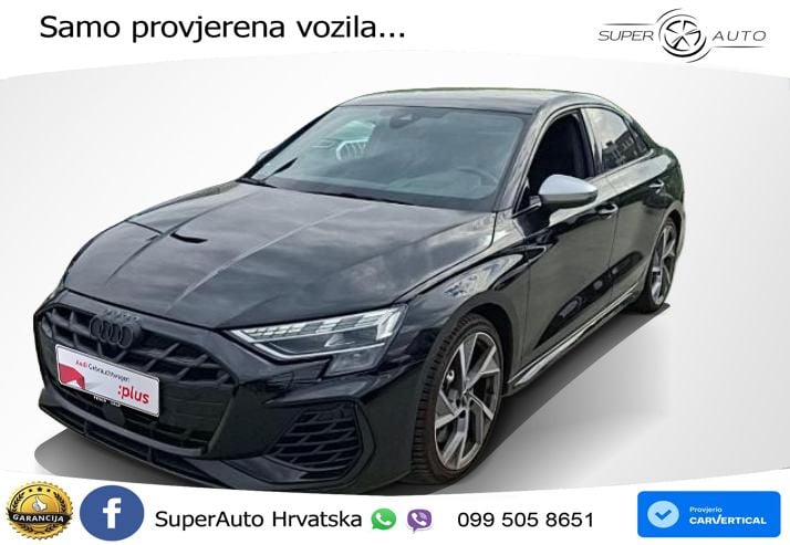 Audi S3 Limuzina 2.0 TFSI (333 KS) quattro S tronic LED+GR SJED+ACC