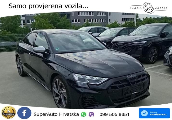 Audi S3 Limuzina 2.0 TFSI (333 KS) quattro S tronic LED+GR SJED+ACC