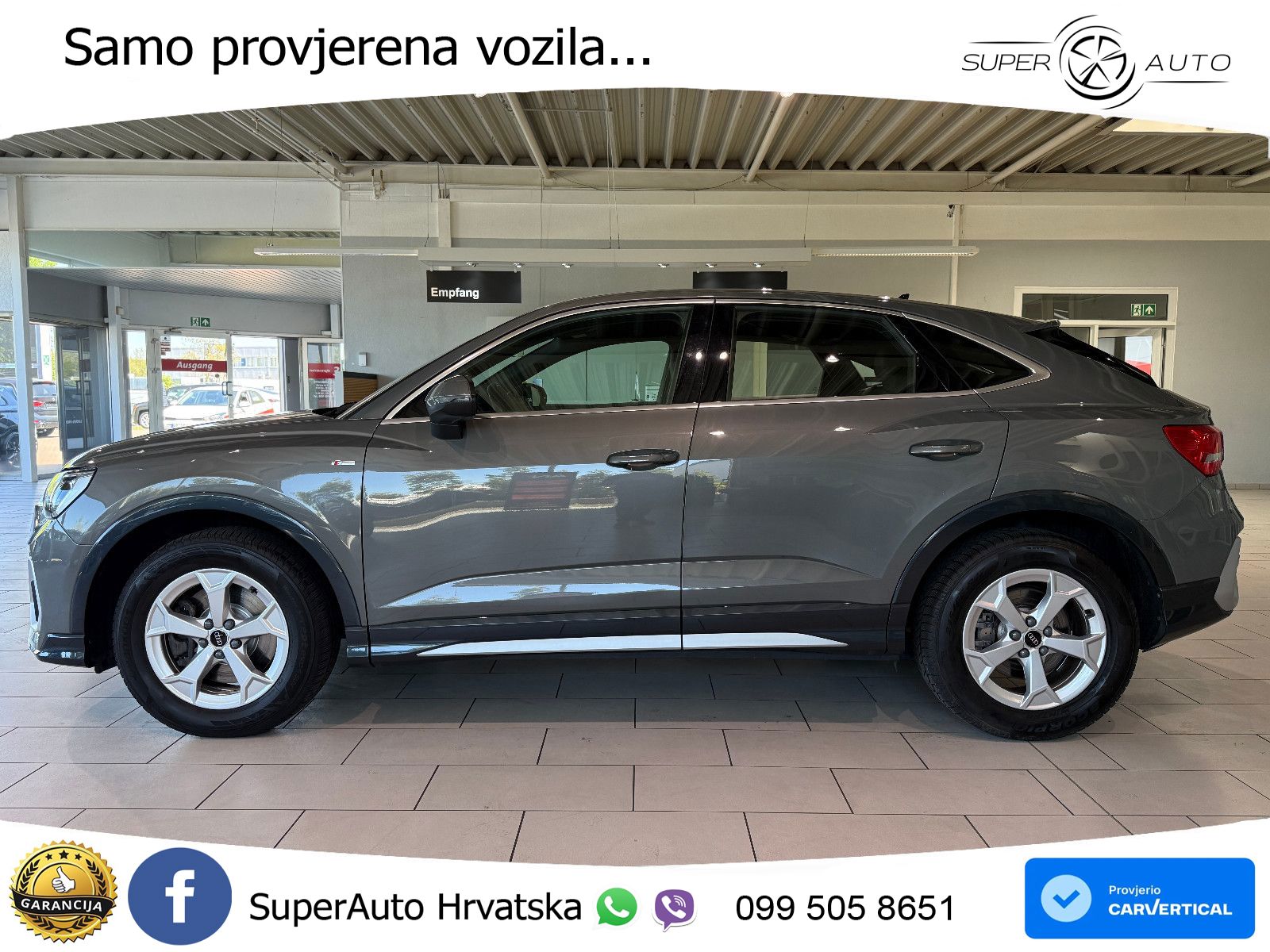 Audi Q3 II Sportback 40 TFSI (190 KS) quattro S tronic S line LED+GR SJED+ACC