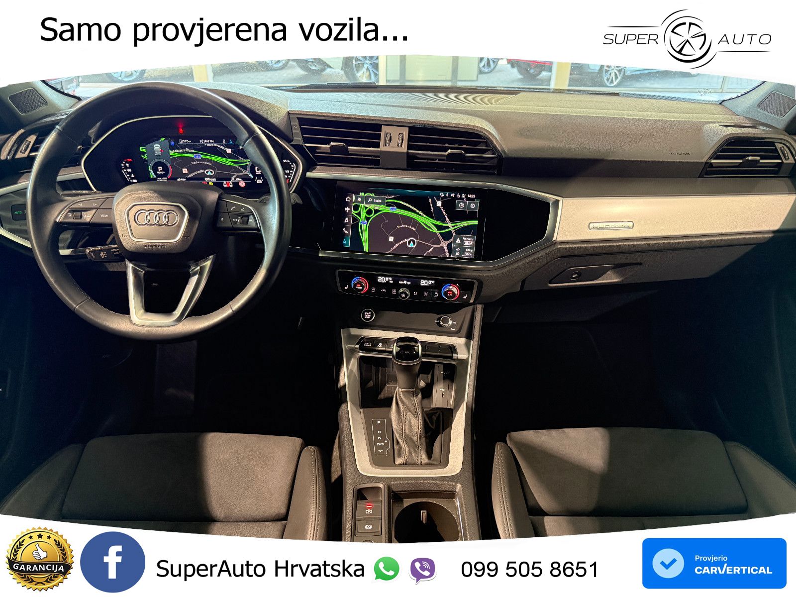 Audi Q3 II Sportback 40 TFSI (190 KS) quattro S tronic S line LED+GR SJED+ACC
