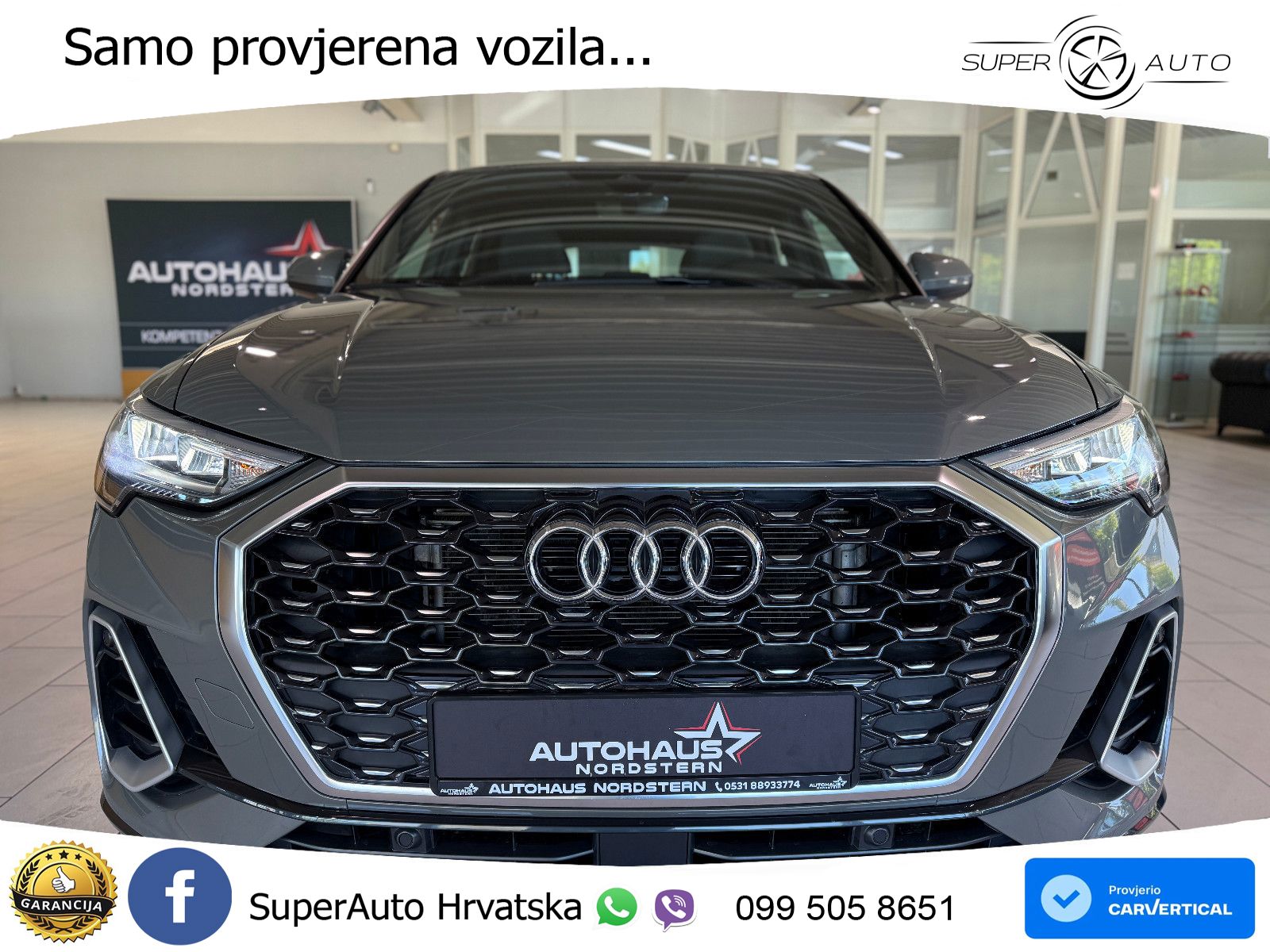 Audi Q3 II Sportback 40 TFSI (190 KS) quattro S tronic S line LED+GR SJED+ACC