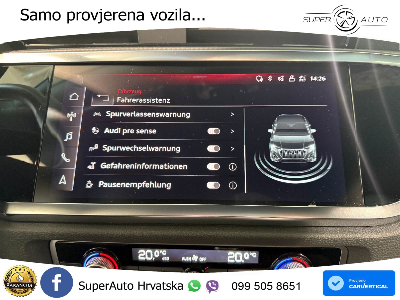Audi Q3 II Sportback 40 TFSI (190 KS) quattro S tronic S line LED+GR SJED+ACC