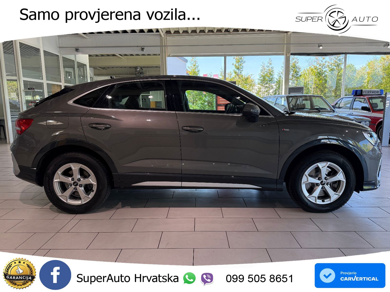 Audi Q3 II Sportback 40 TFSI (190 KS) quattro S tronic S line LED+GR SJED+ACC