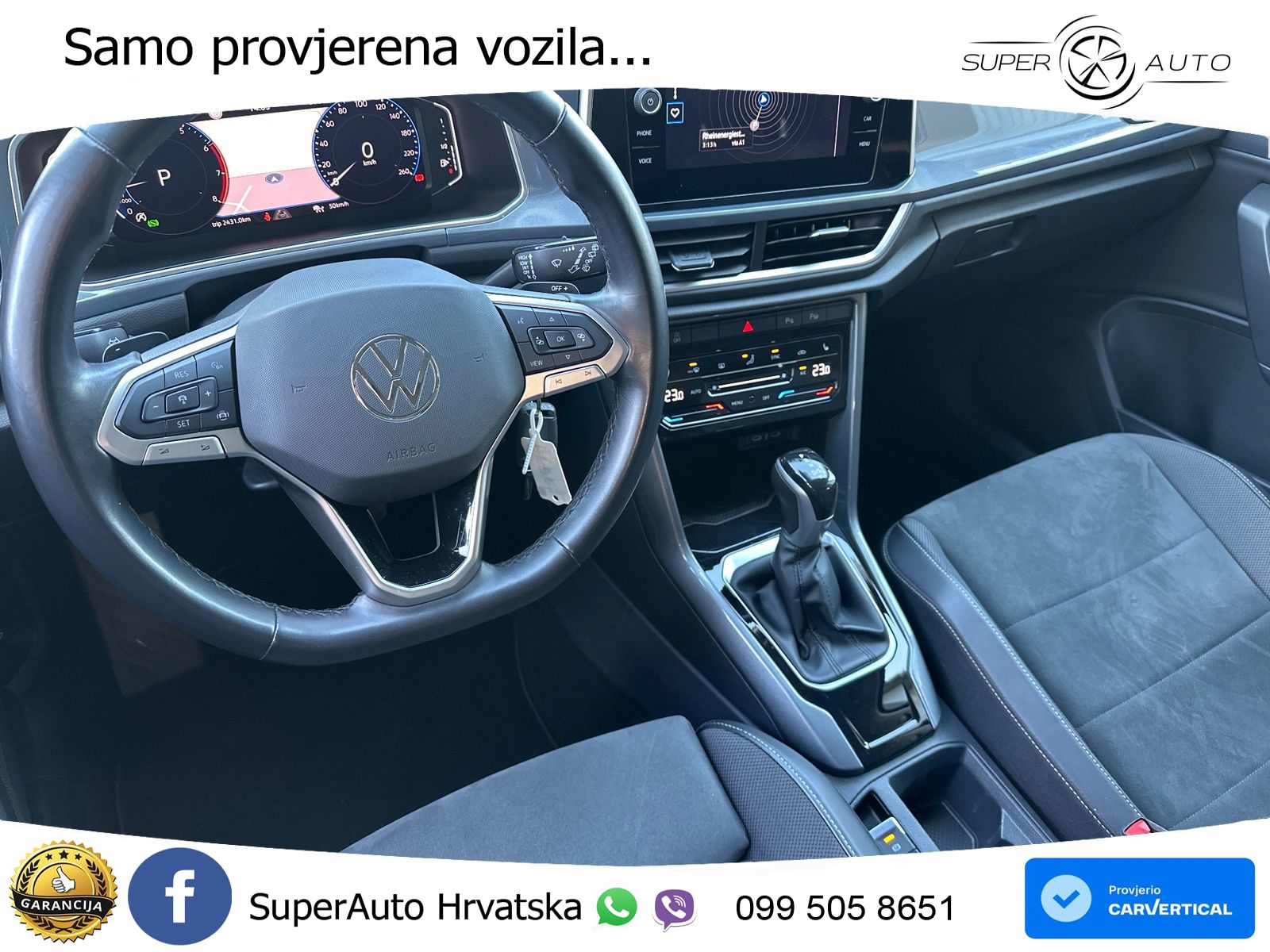 Volkswagen T-Roc 1.5 TSI (150 KS) DSG LED+GR SJED+ACC