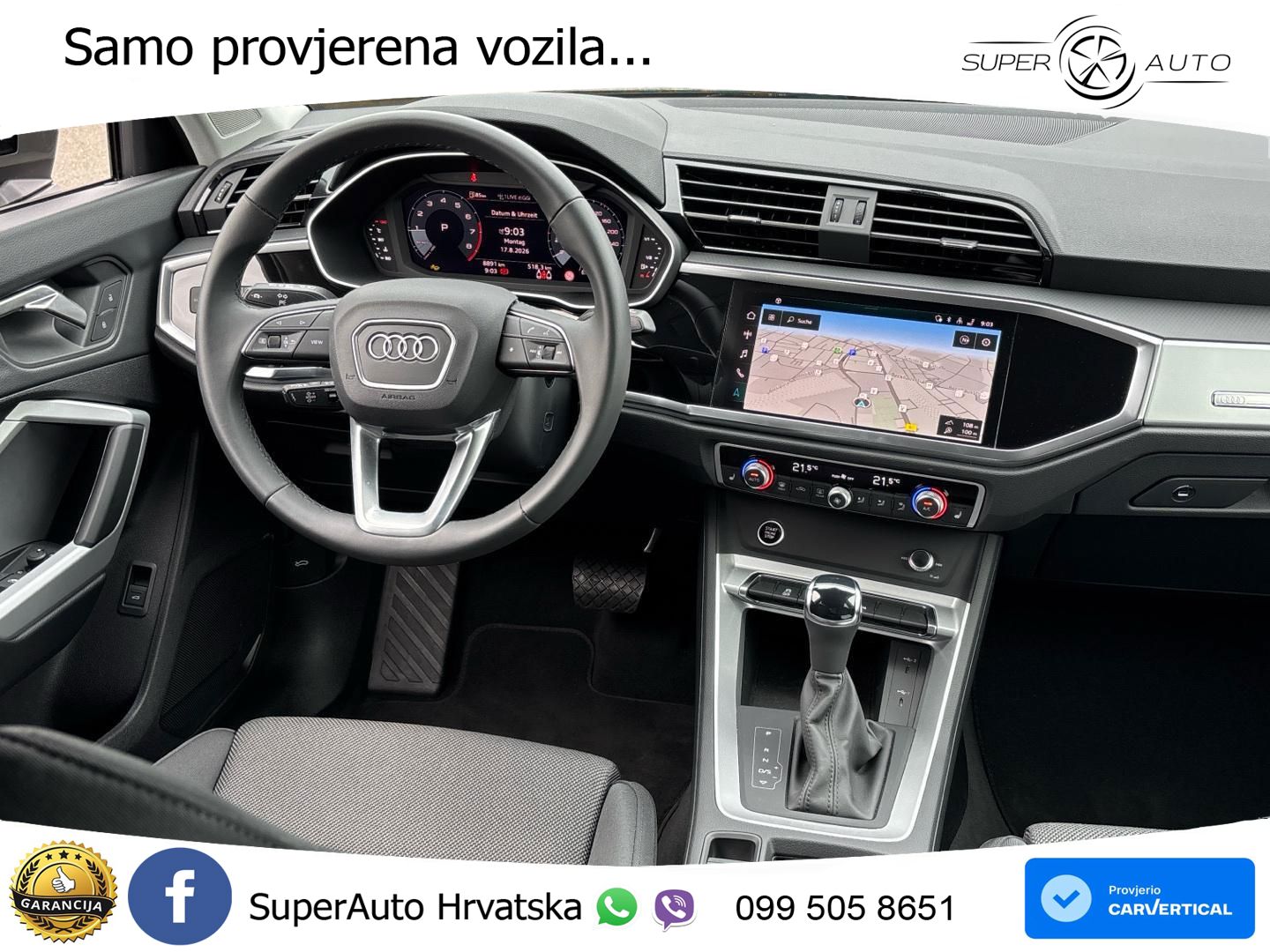 Audi Q3 35 TFSI (150 KS) S tronic advanced LED+GR SJED+ACC