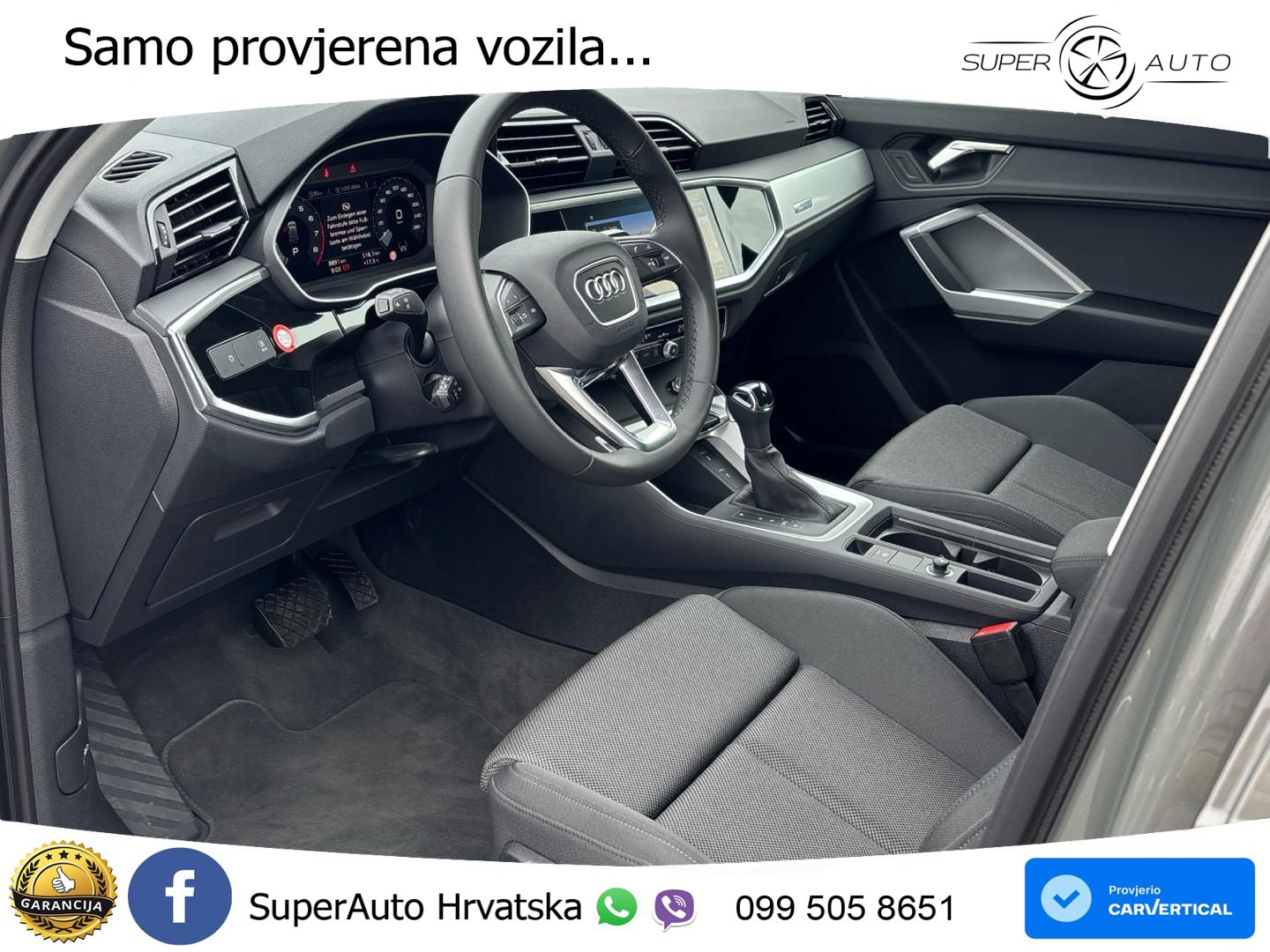 Audi Q3 35 TFSI (150 KS) S tronic advanced LED+GR SJED+ACC