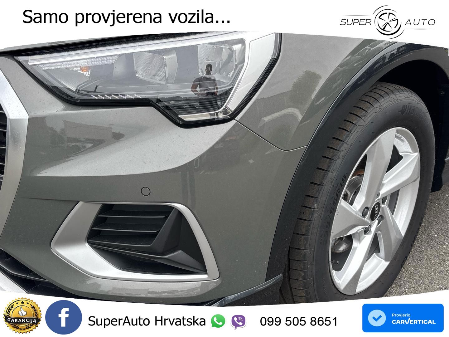 Audi Q3 35 TFSI (150 KS) S tronic advanced LED+GR SJED+ACC