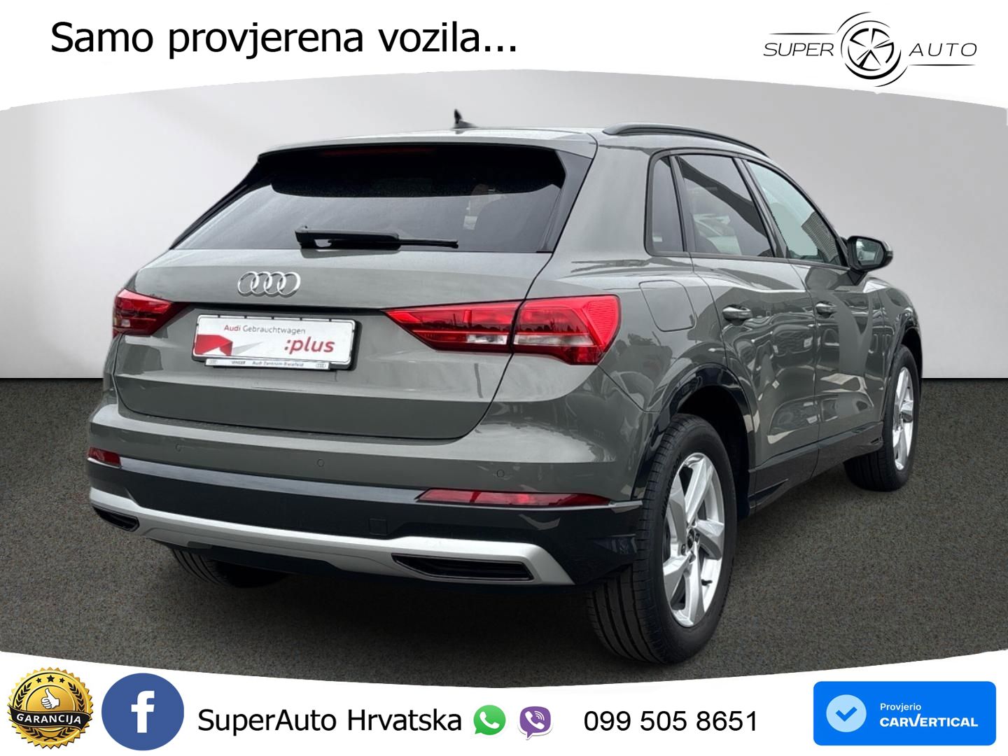 Audi Q3 35 TFSI (150 KS) S tronic advanced LED+GR SJED+ACC