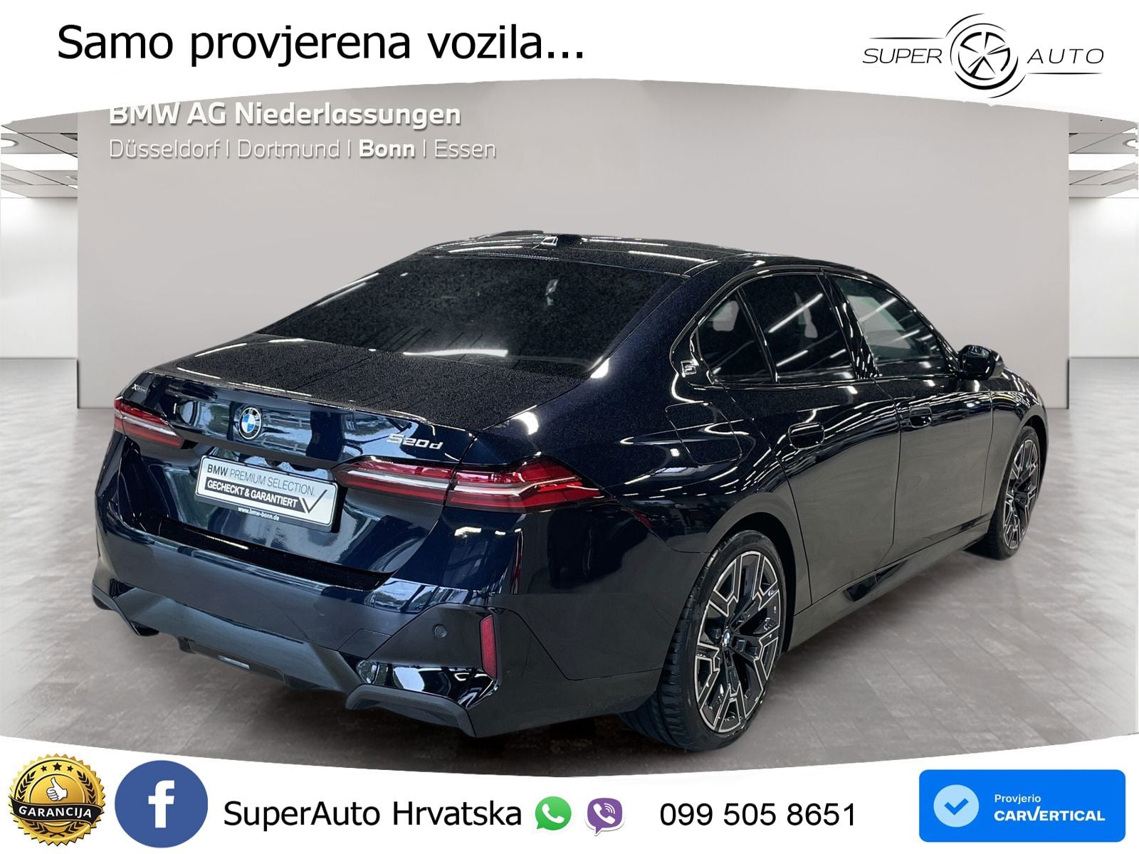 BMW 520d (197 KS) xDrive Steptronic M Sport LED+GR SJED+ACC