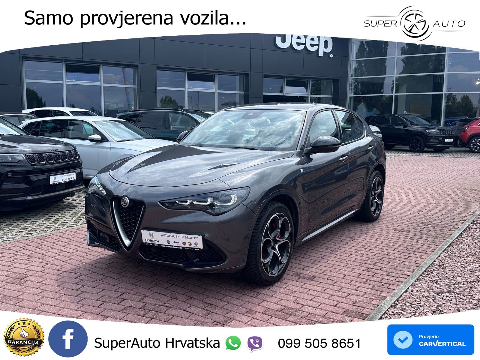 Alfa Romeo Stelvio 2.2 MultiJet II (210 KS) Q4 Automatic LED+GR SJED+ACC