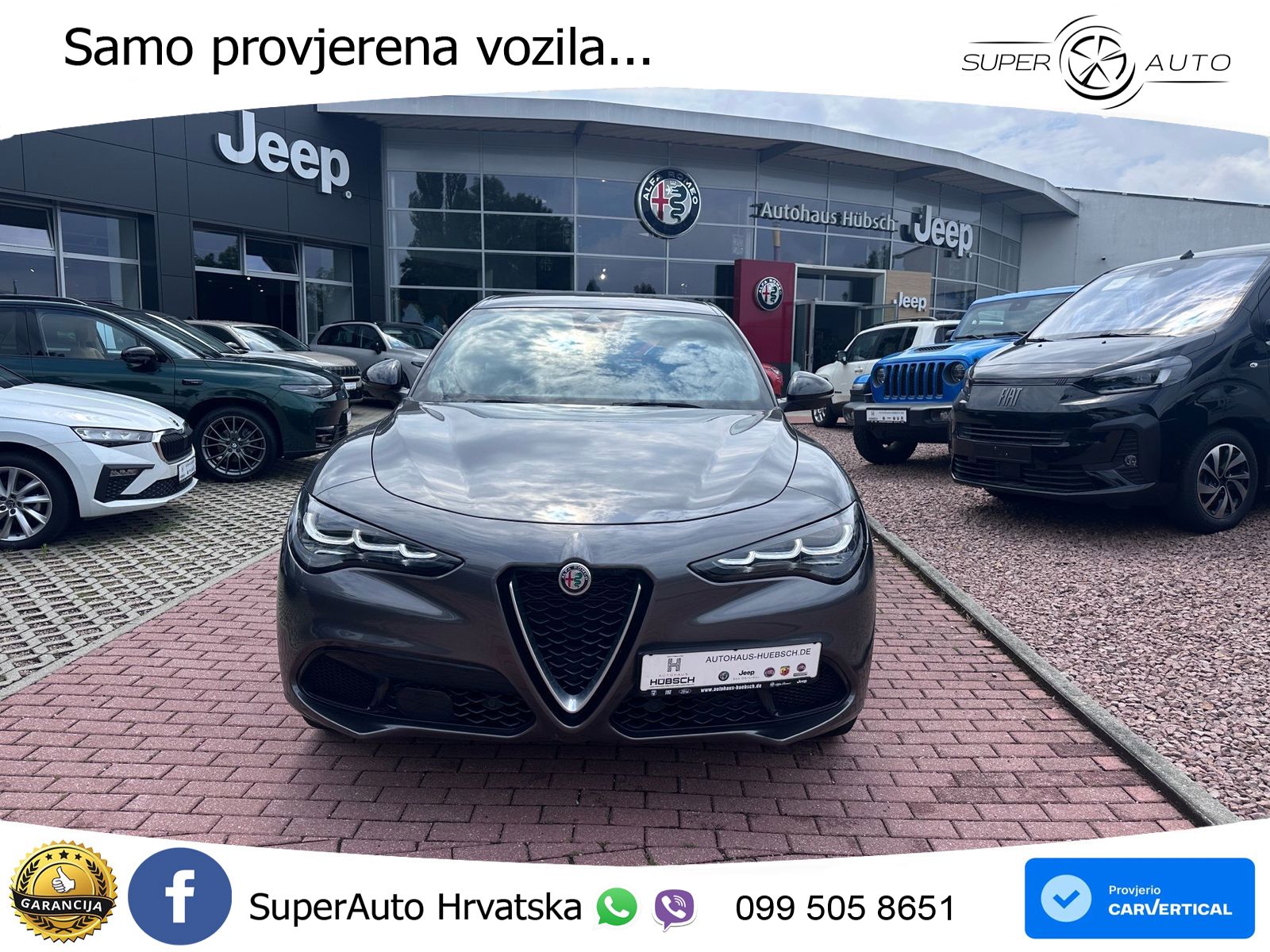 Alfa Romeo Stelvio 2.2 MultiJet II (210 KS) Q4 Automatic LED+GR SJED+ACC
