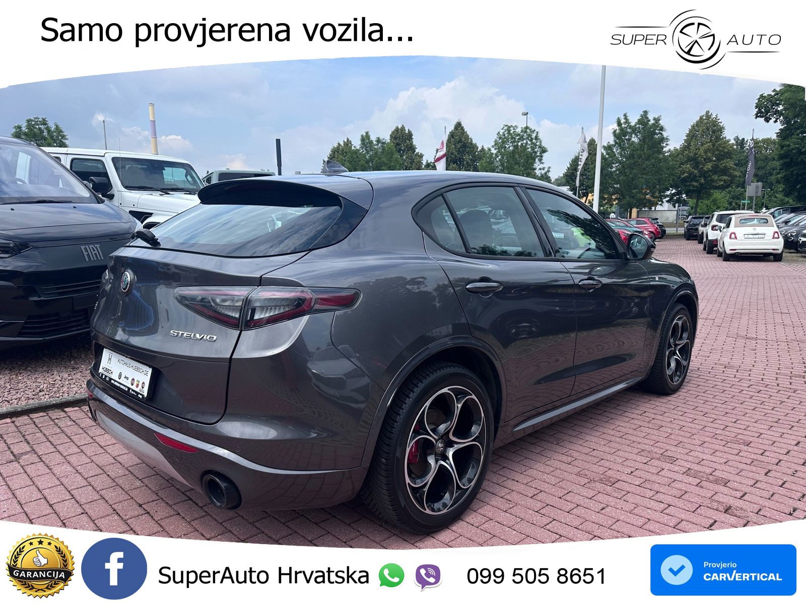 Alfa Romeo Stelvio 2.2 MultiJet II (210 KS) Q4 Automatic LED+GR SJED+ACC