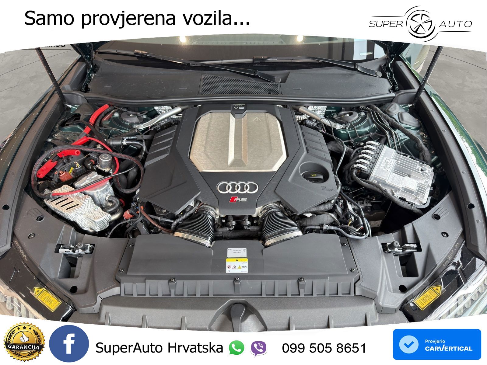 Audi RS6 Avant 4.0 TFSI V8 performance (630 KS)  quattro tiptronic MATRIX+GR SJED+KAM