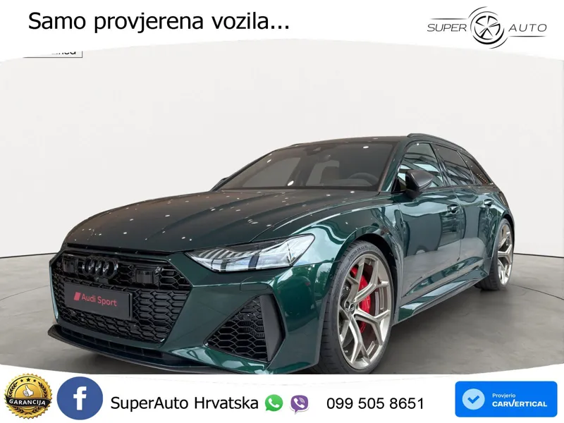 Audi RS6 Avant 4.0 TFSI V8 performance (630 KS)  quattro tiptronic MATRIX+GR SJED+KAM