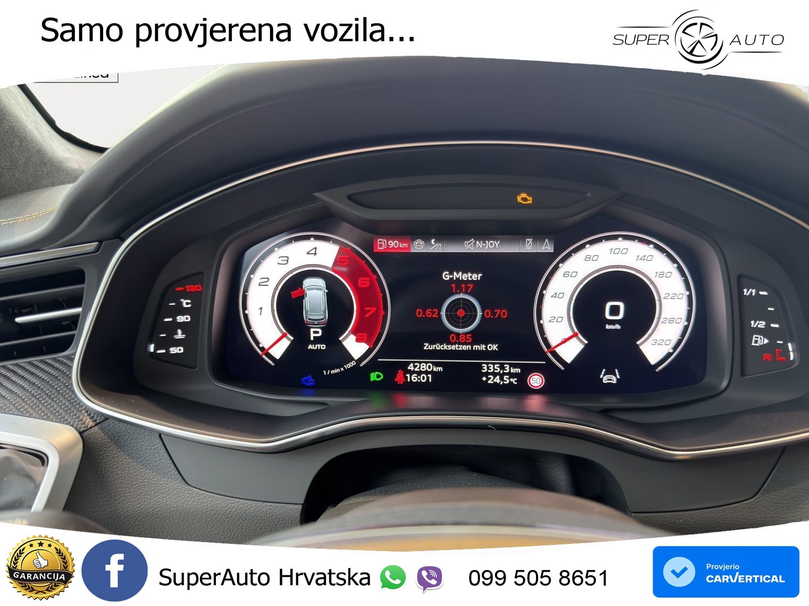 Audi RS6 Avant 4.0 TFSI V8 performance (630 KS)  quattro tiptronic MATRIX+GR SJED+KAM