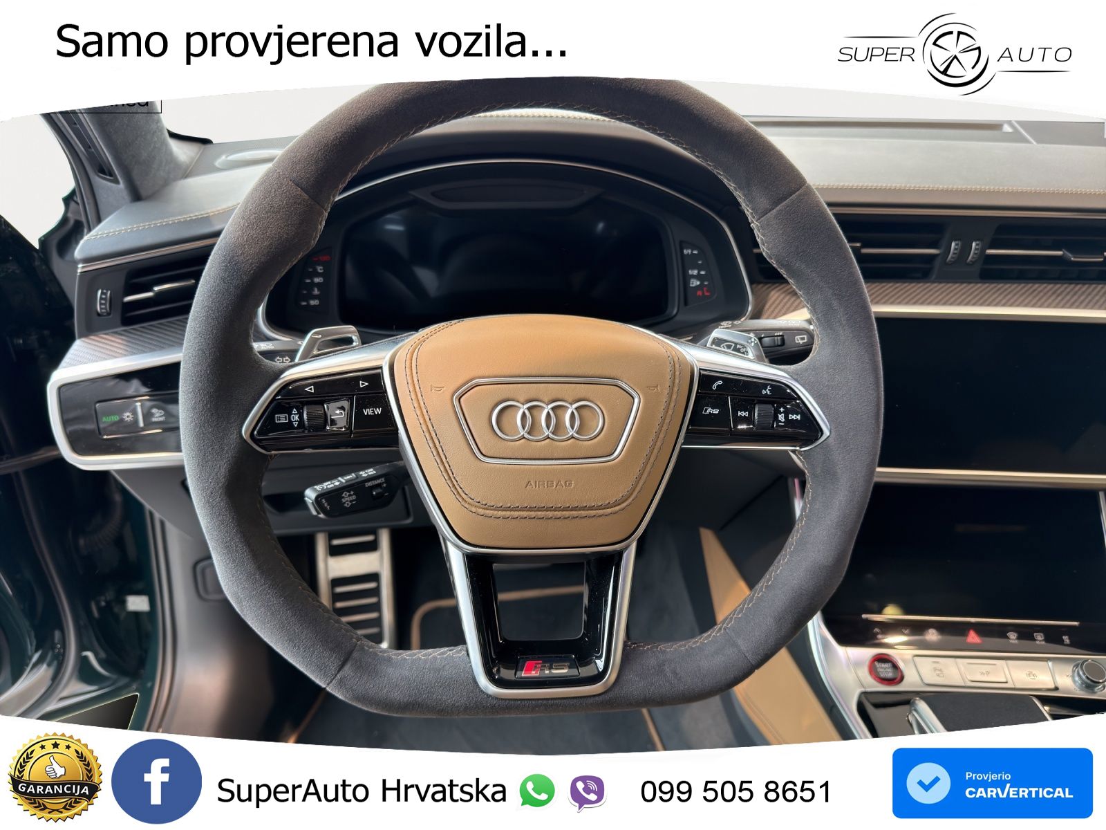 Audi RS6 Avant 4.0 TFSI V8 performance (630 KS)  quattro tiptronic MATRIX+GR SJED+KAM