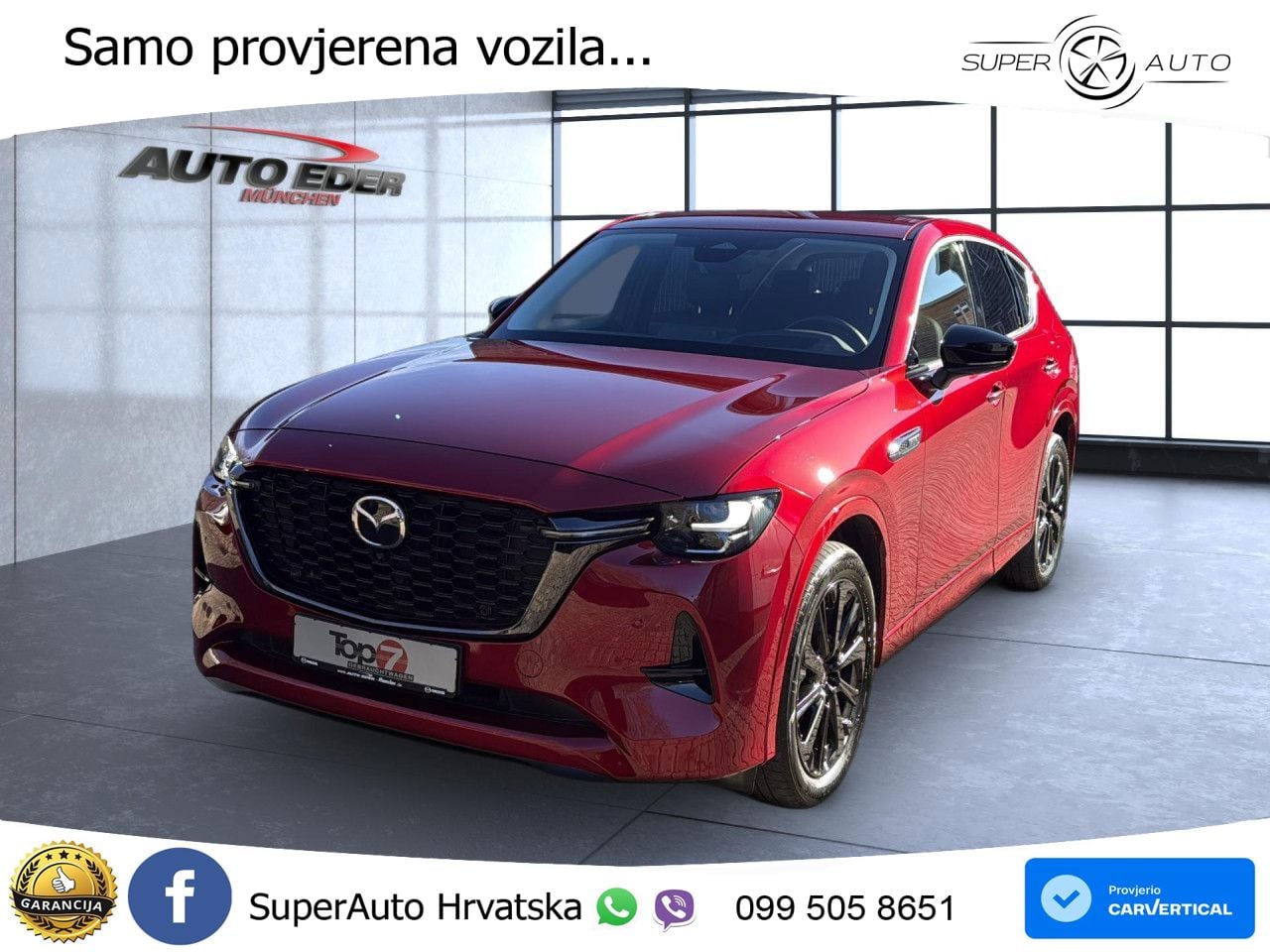Mazda CX-60 2.5 e-Skyactiv (328 KS) AWD Automatic LED+GR SJED+ACC