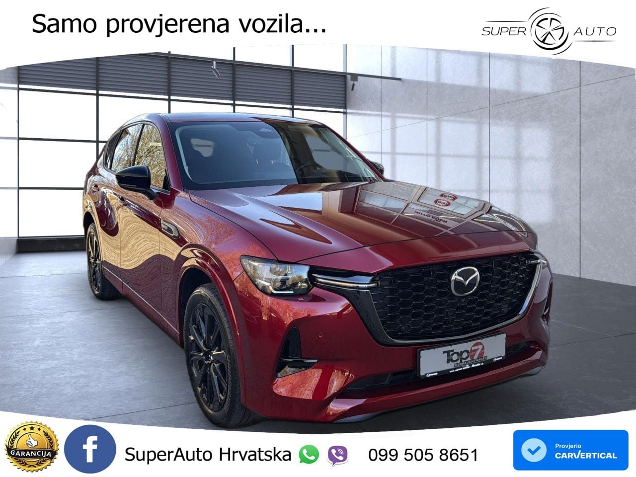 Mazda CX-60 2.5 e-Skyactiv (328 KS) AWD Automatic LED+GR SJED+ACC