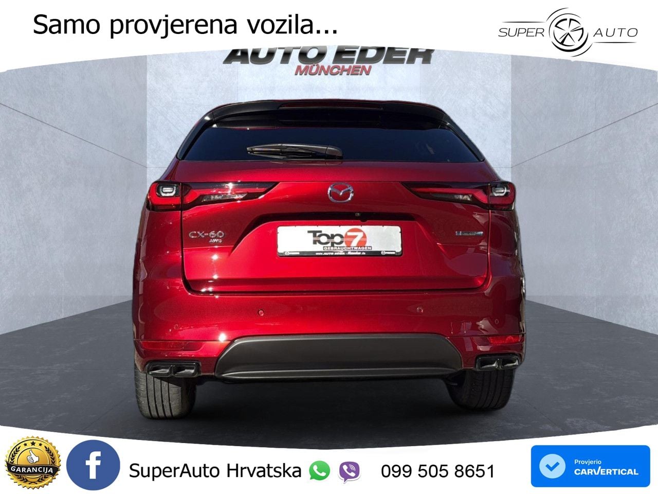 Mazda CX-60 2.5 e-Skyactiv (328 KS) AWD Automatic LED+GR SJED+ACC
