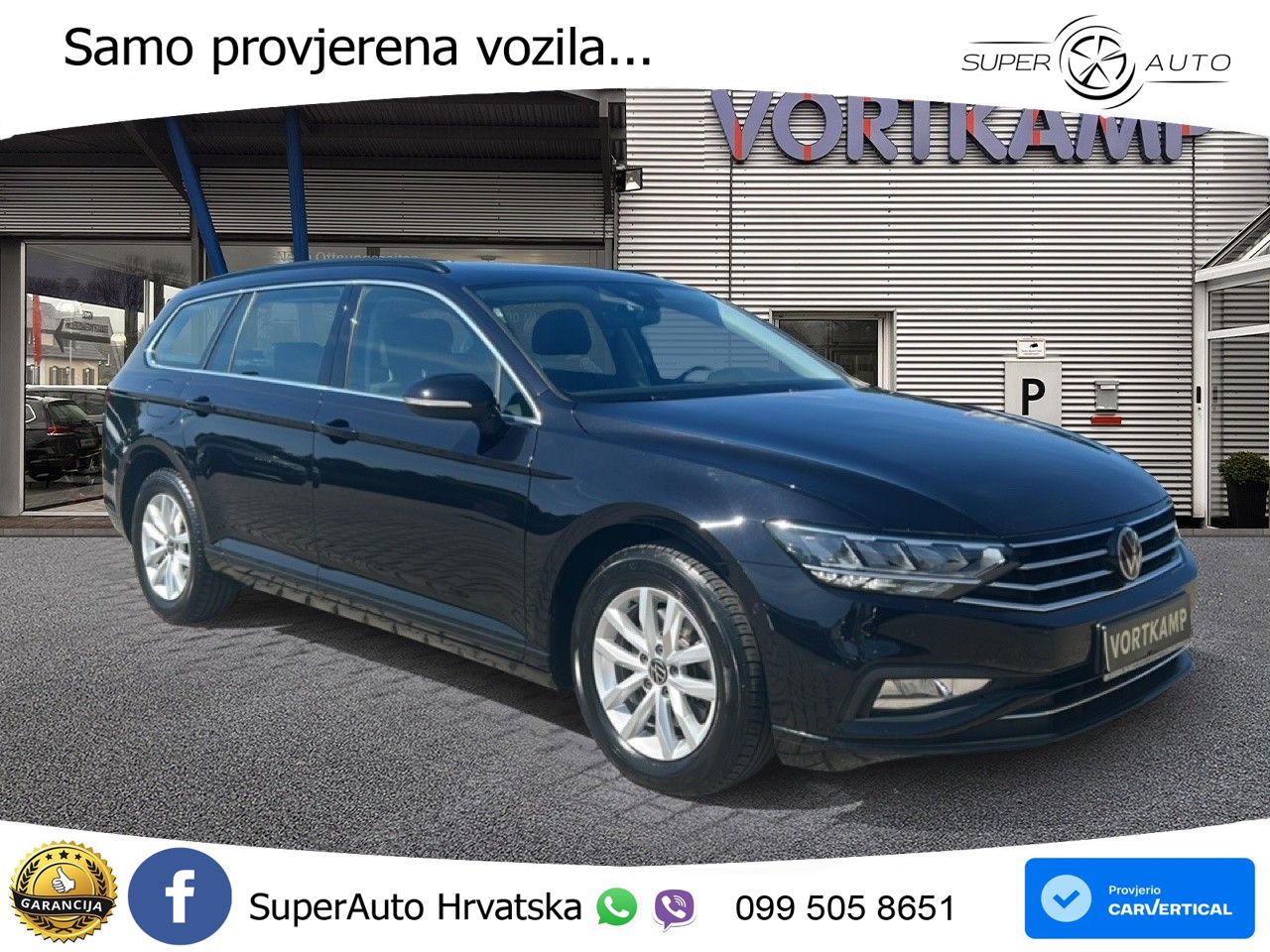 Volkswagen Passat Variant 2.0 TDI (150 KS) Business LED+GR SJED+ACC