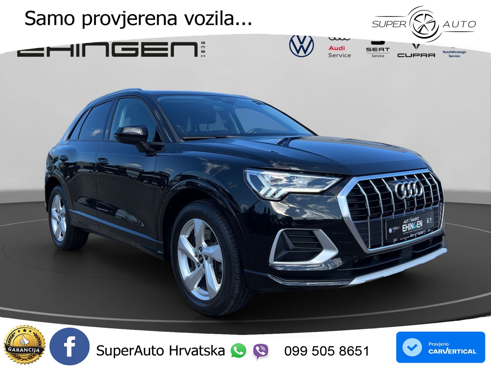 Audi Q3 40 TDI (200 KS) quattro S tronic LED+GR SJED+ACC