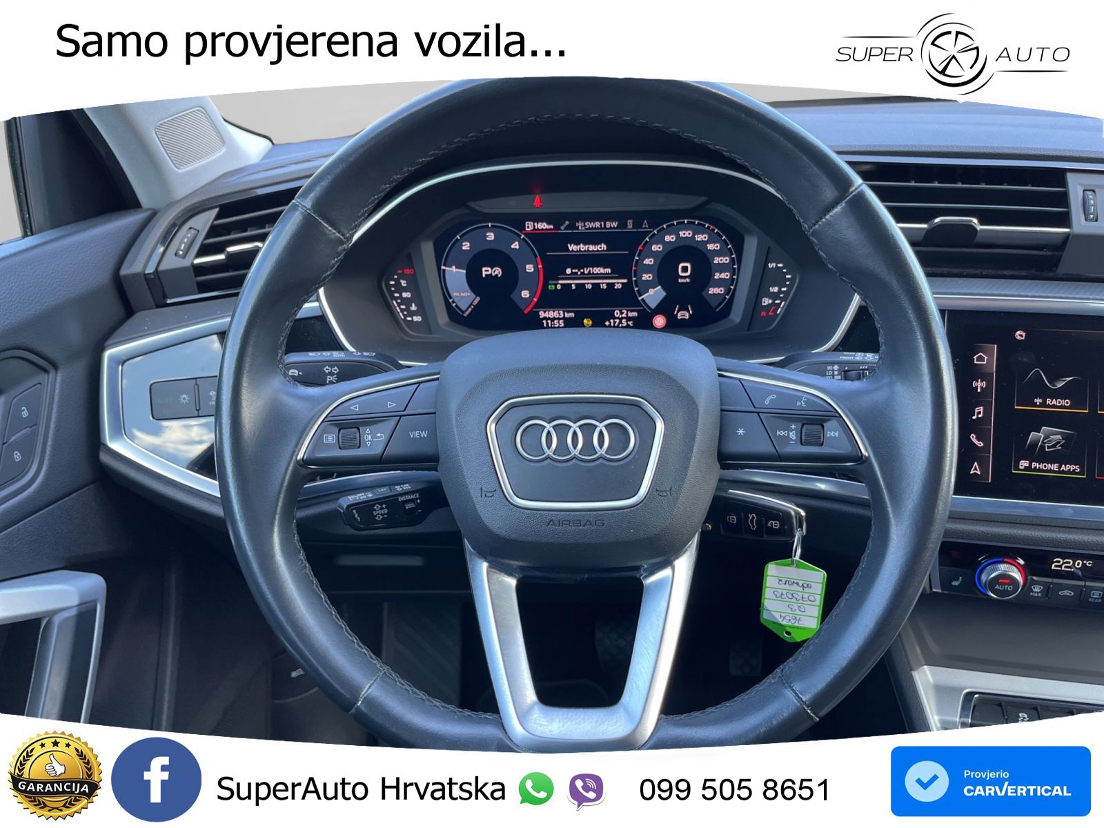 Audi Q3 40 TDI (200 KS) quattro S tronic LED+GR SJED+ACC