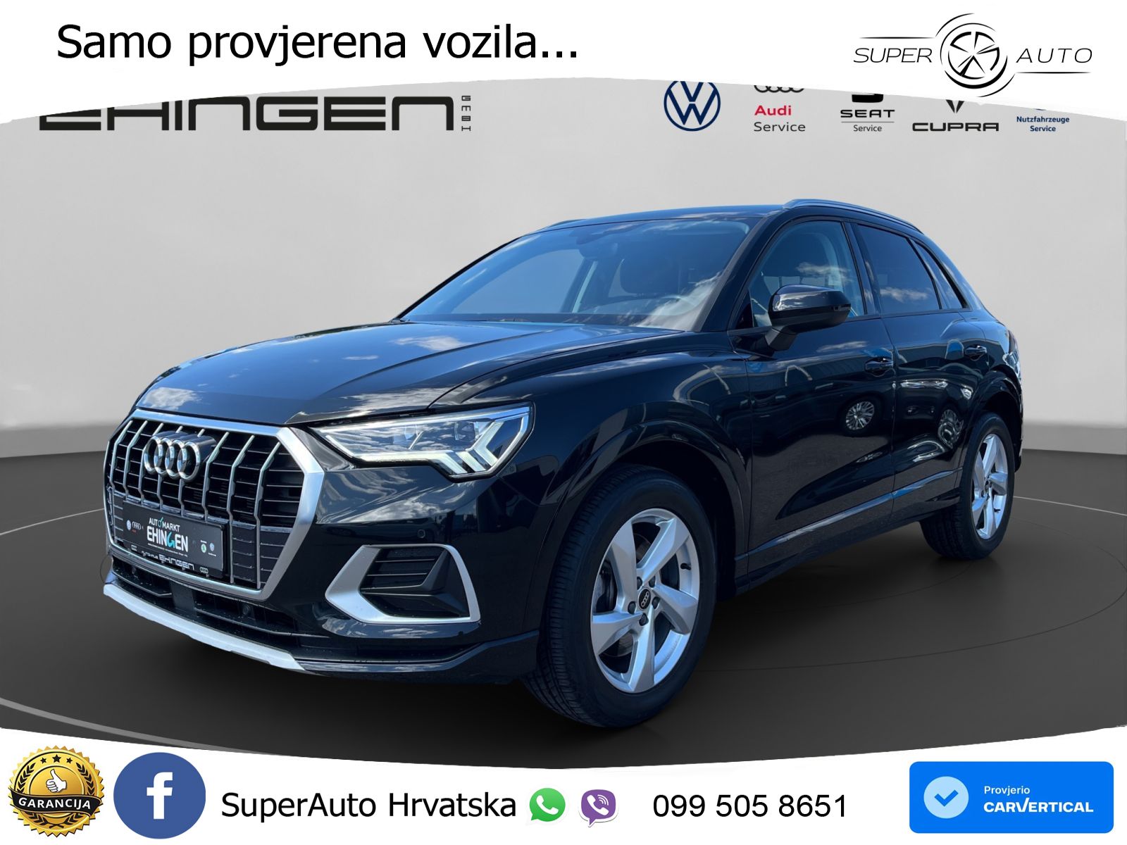 Audi Q3 40 TDI (200 KS) quattro S tronic LED+GR SJED+ACC