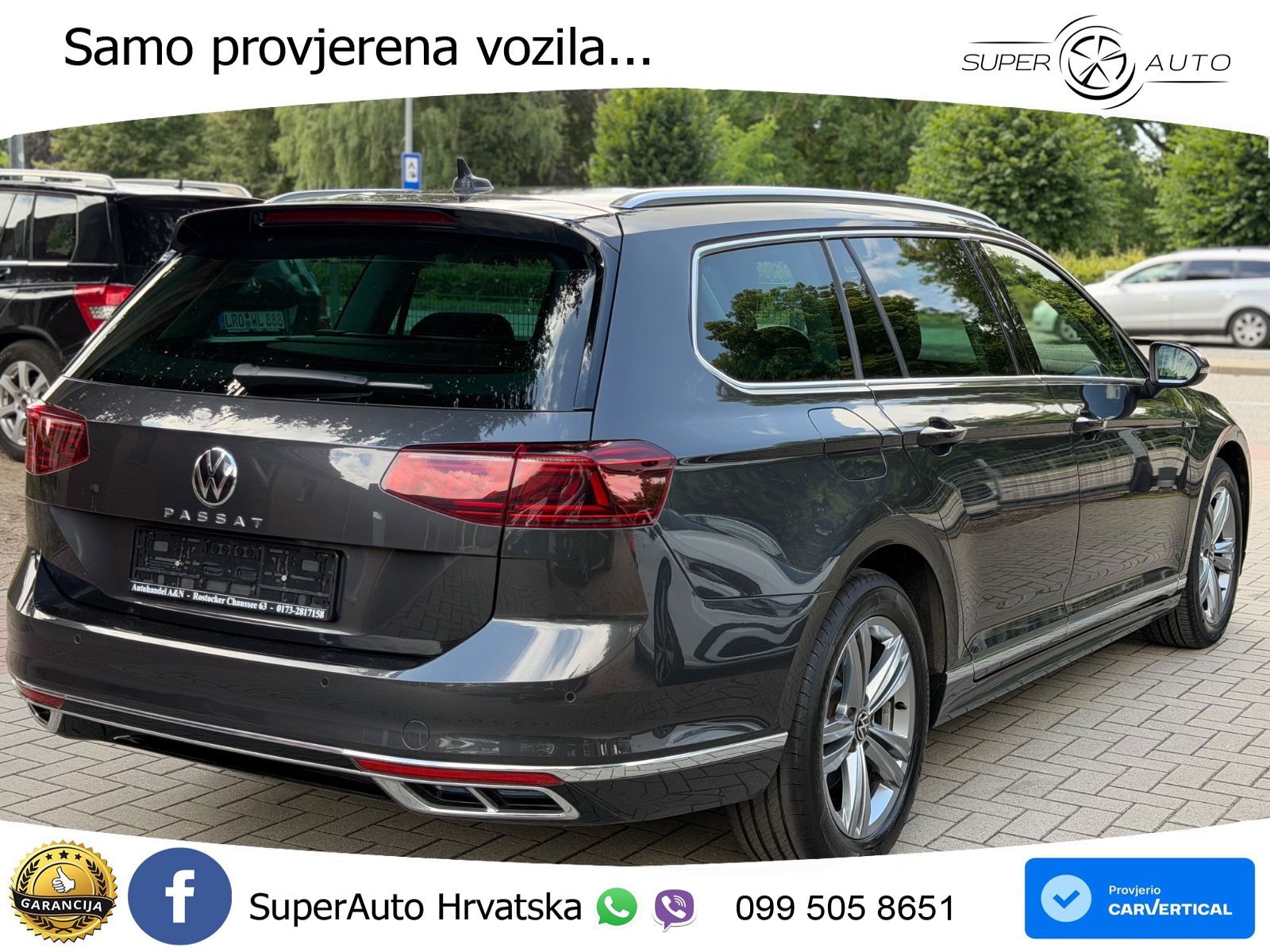 Volkswagen Passat Variant 2.0 TDI (200 KS) DSG R-Line LED+GR SJED+ACC