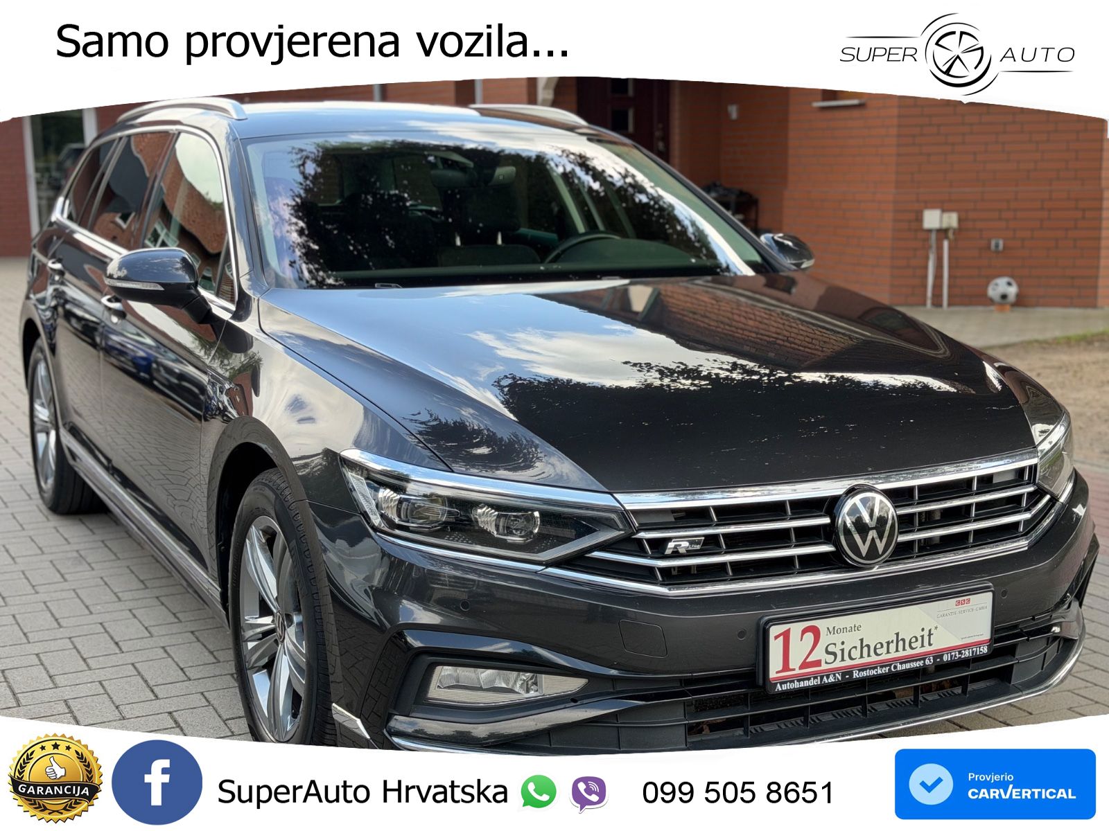 Volkswagen Passat Variant 2.0 TDI (200 KS) DSG R-Line LED+GR SJED+ACC