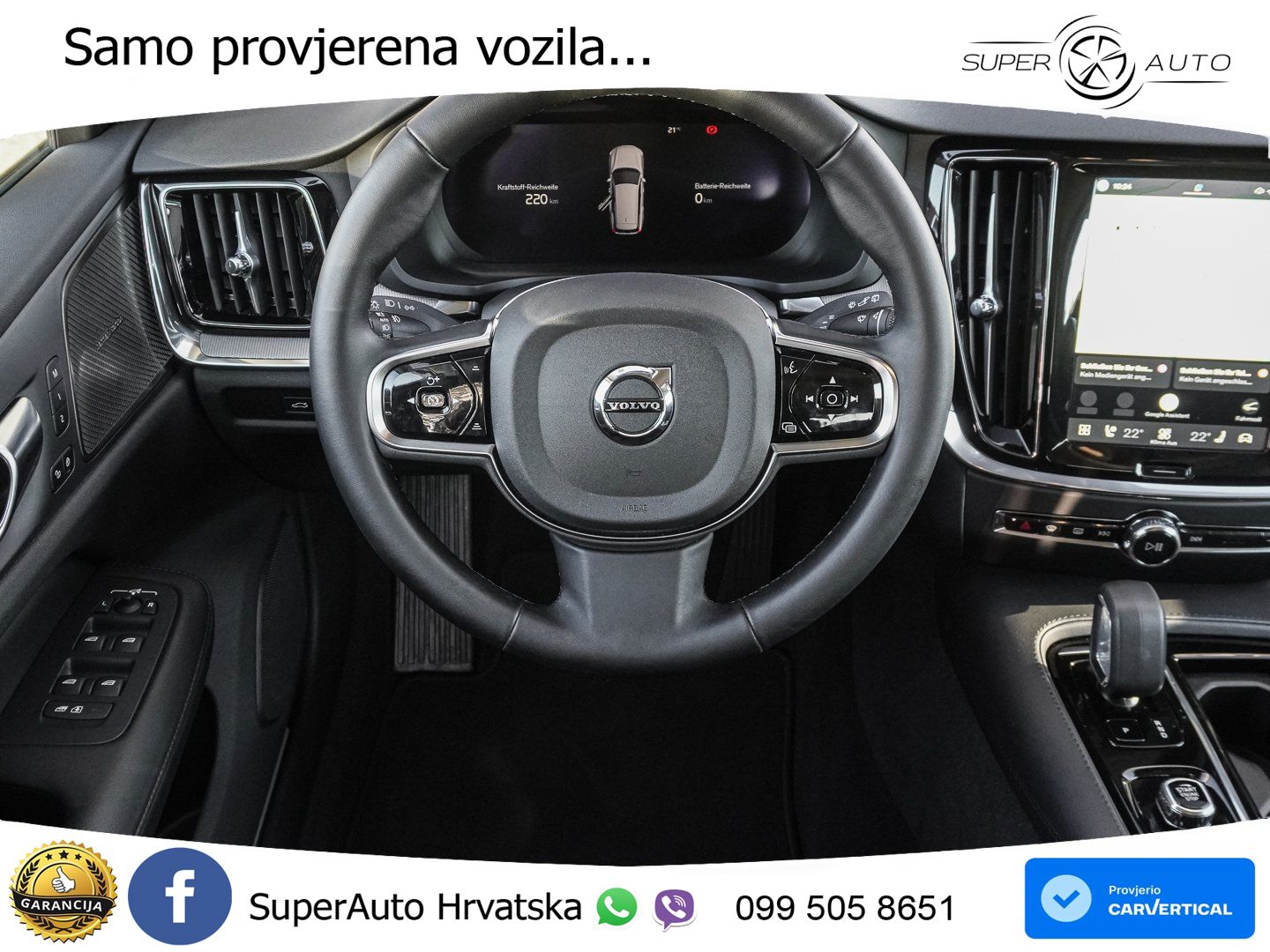 Volvo V60 2.0 T8 AWD Geartronic LED+GR SJED+ACC