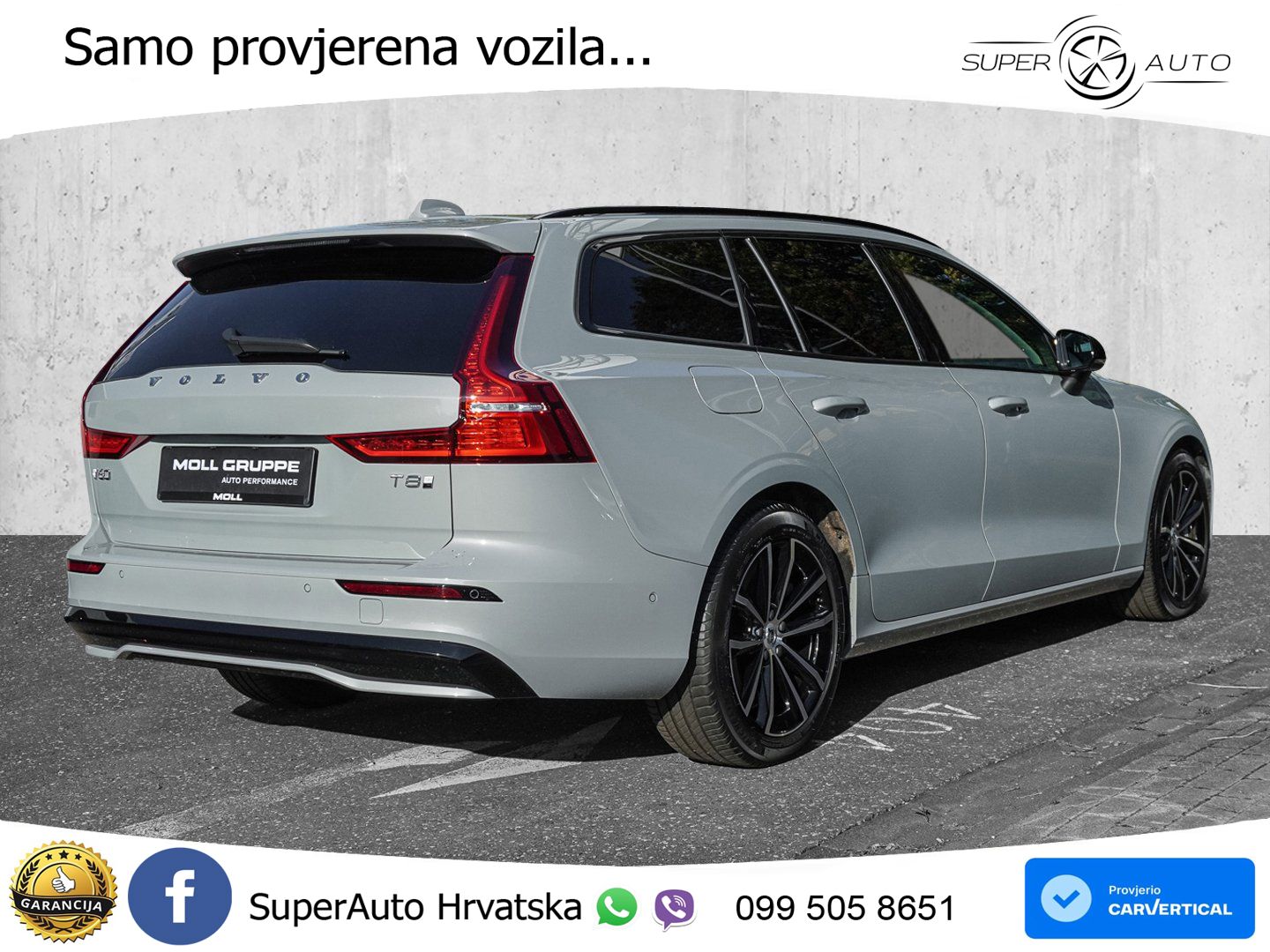 Volvo V60 2.0 T8 AWD Geartronic LED+GR SJED+ACC