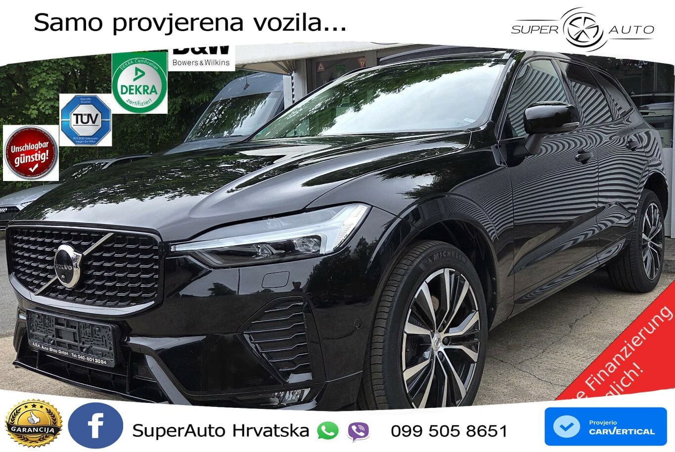 Volvo XC60 B5 Benzin AWD Geartronic ACC+HEAD+4xGR SJED+360+PANO