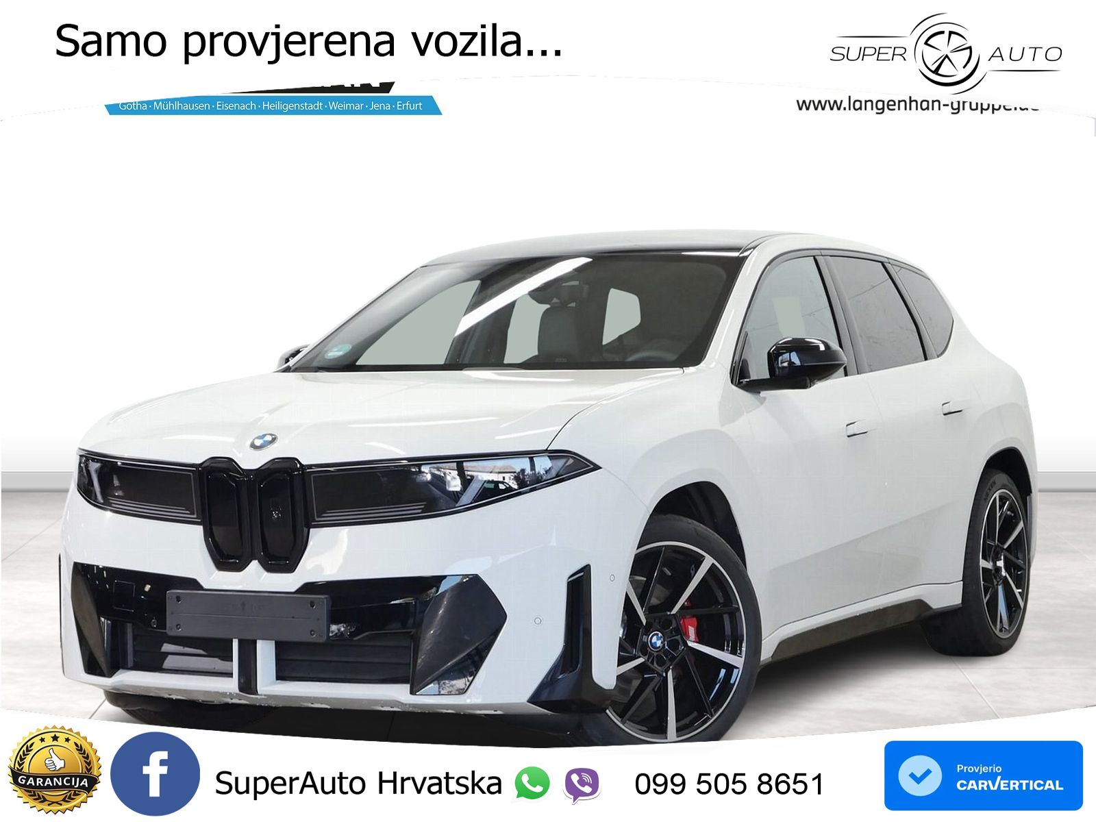 BMW iX3 50 108.7 kWh (469 KS) xDrive LED+GR SJED+ACC
