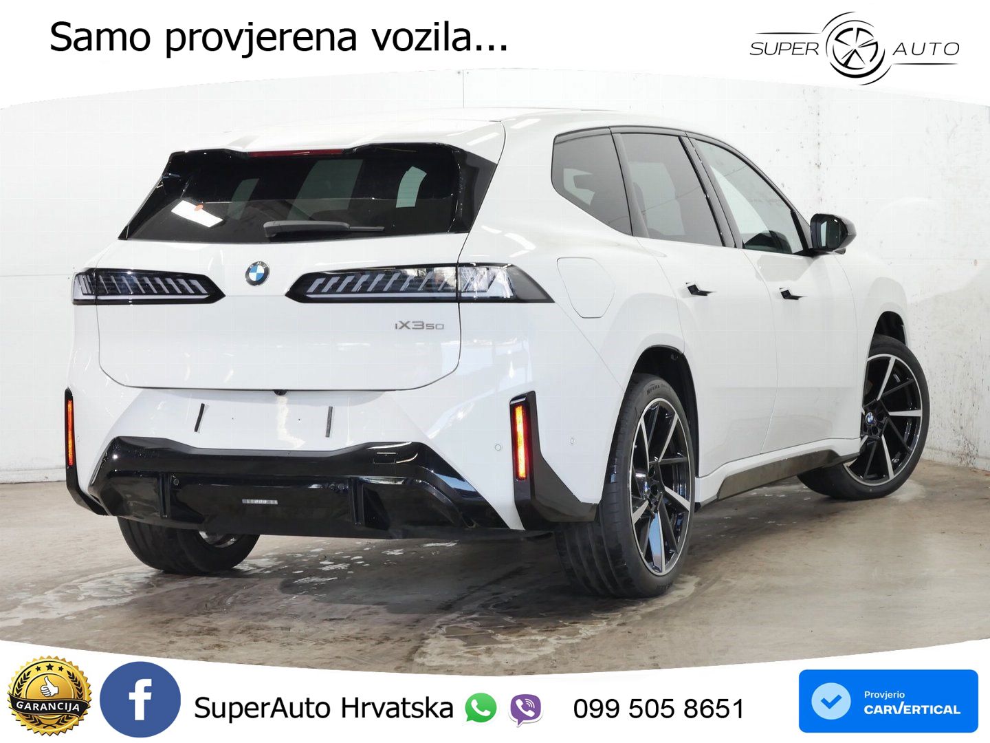 BMW iX3 50 108.7 kWh (469 KS) xDrive LED+GR SJED+ACC
