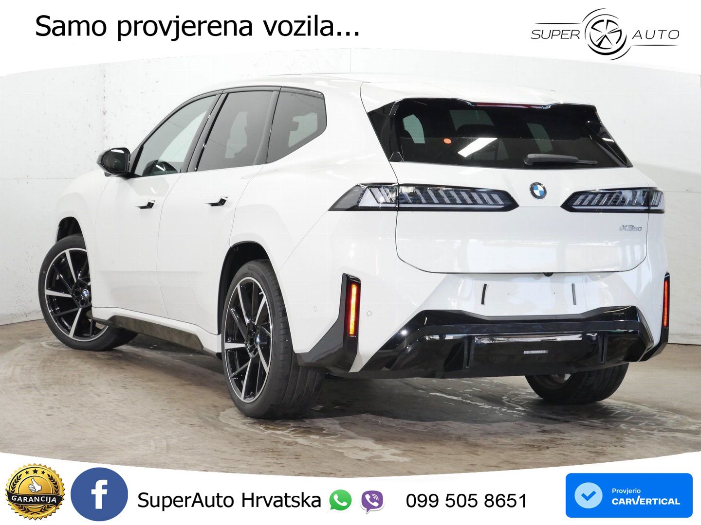 BMW iX3 50 108.7 kWh (469 KS) xDrive LED+GR SJED+ACC