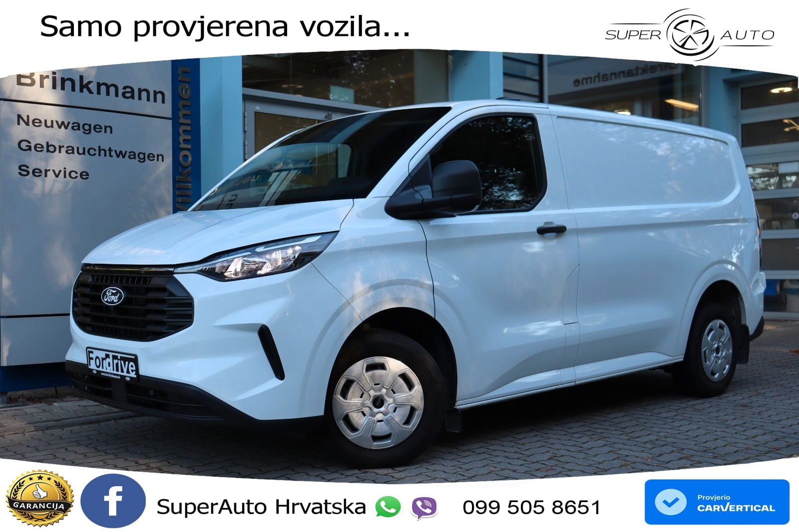 Ford Transit Custom Kasten 280 L1 Trend+AHK+RFK+EPH 136 KS