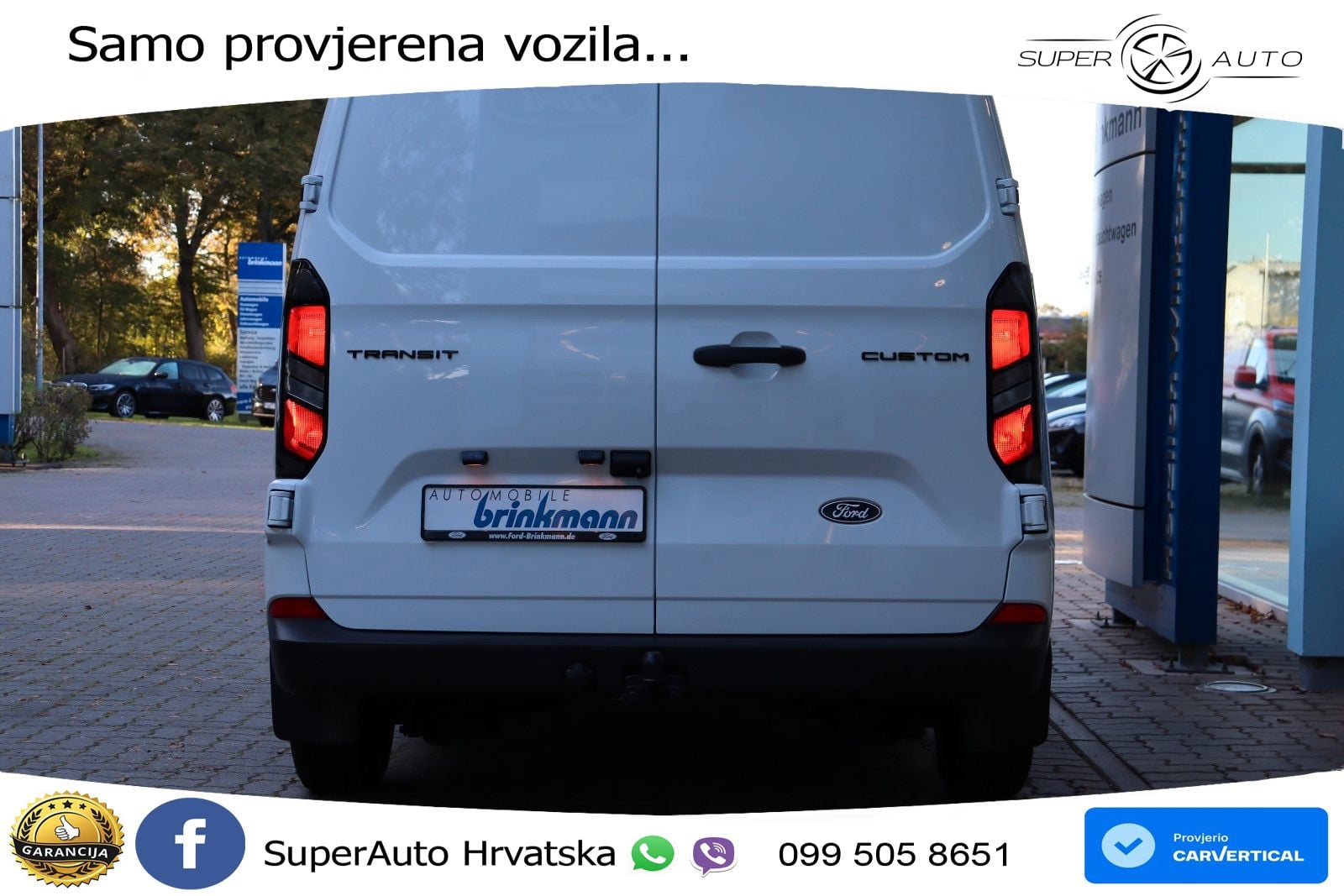Ford Transit Custom Kasten 280 L1 Trend+AHK+RFK+EPH 136 KS