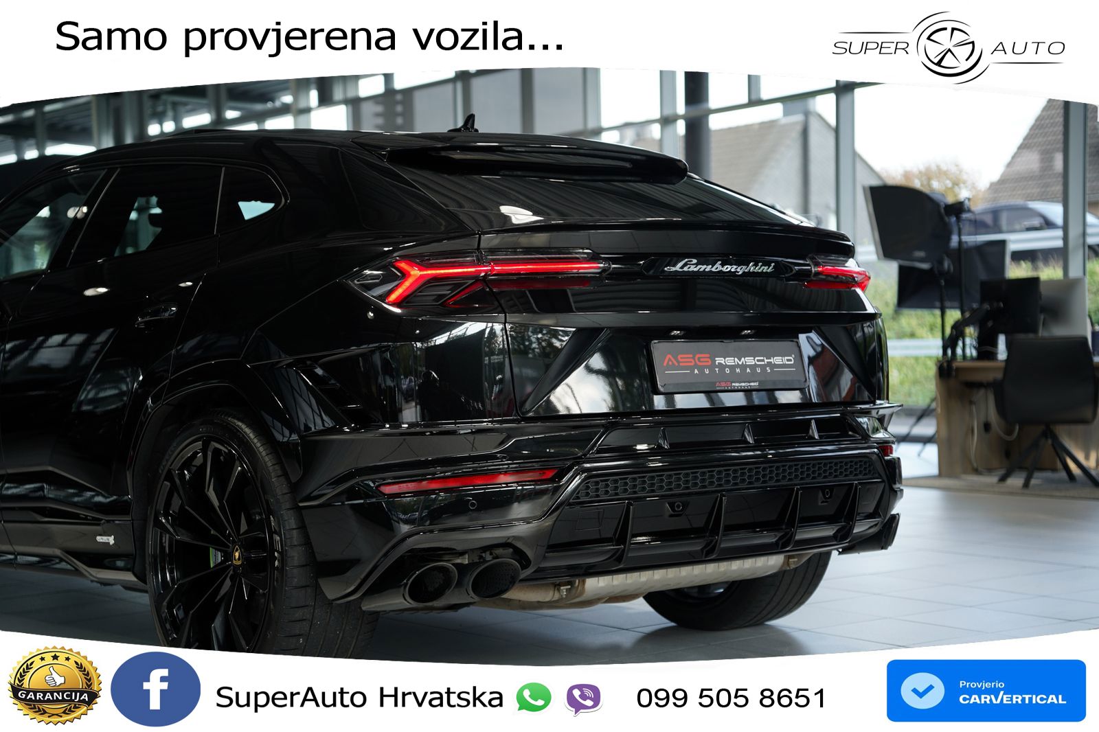 Lamborghini Urus S 4.0 V8 (666 KS) 4WD Automatic LED+GR SJED+ACC