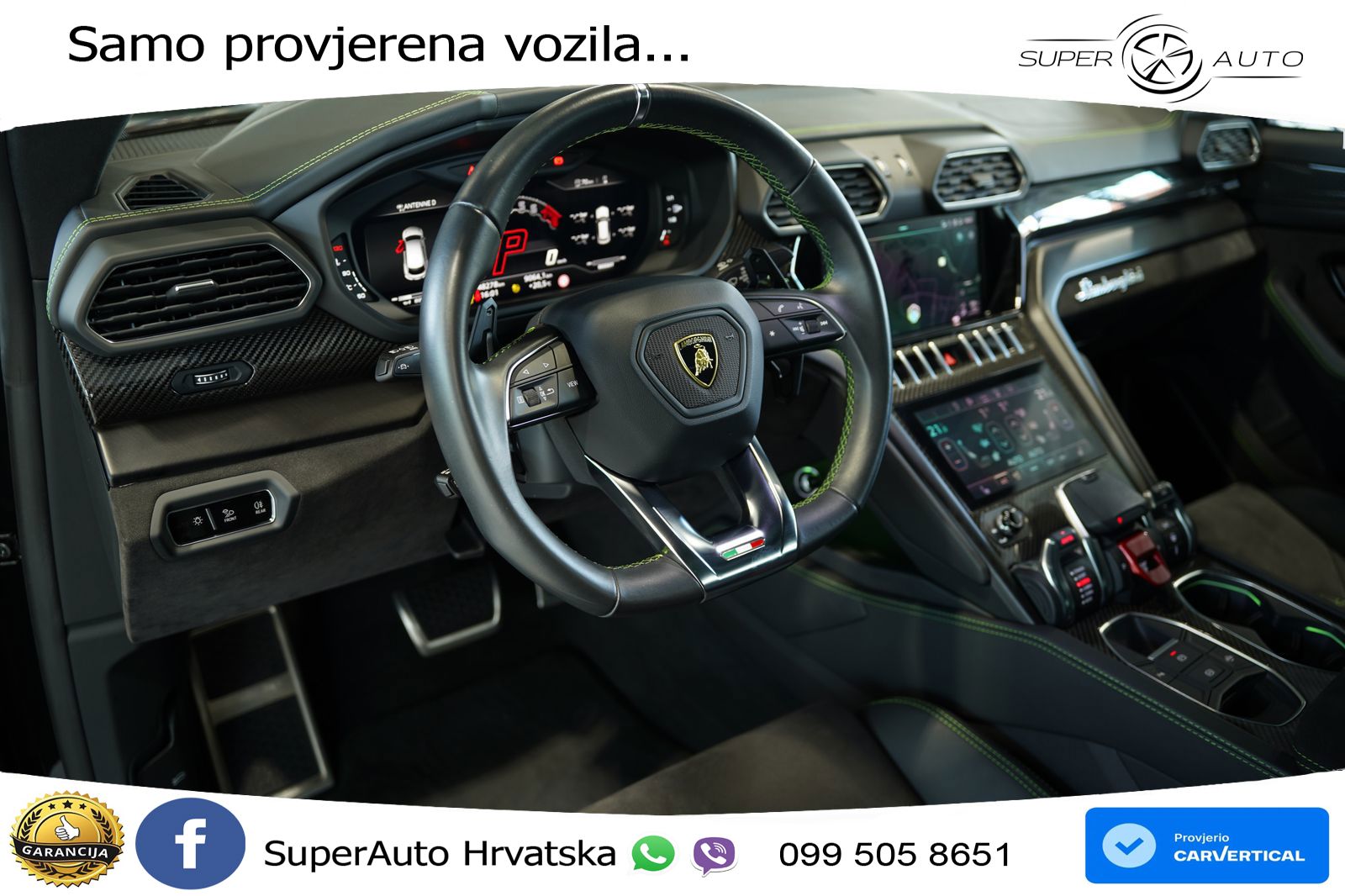 Lamborghini Urus S 4.0 V8 (666 KS) 4WD Automatic LED+GR SJED+ACC
