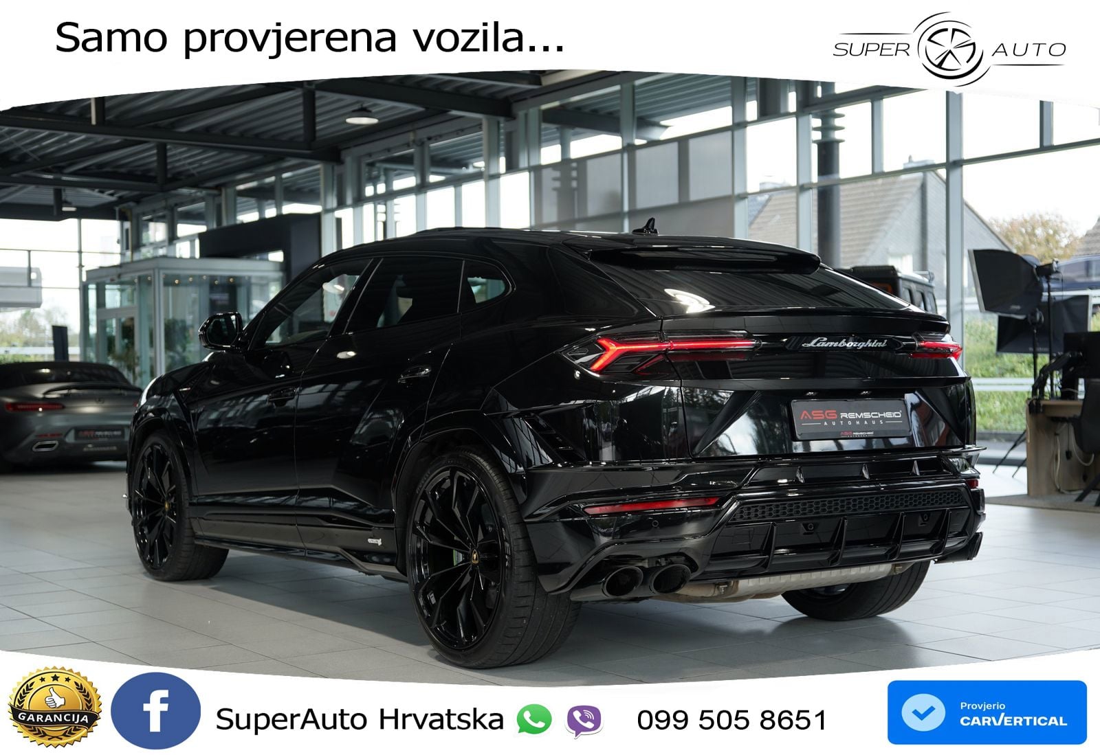 Lamborghini Urus S 4.0 V8 (666 KS) 4WD Automatic LED+GR SJED+ACC