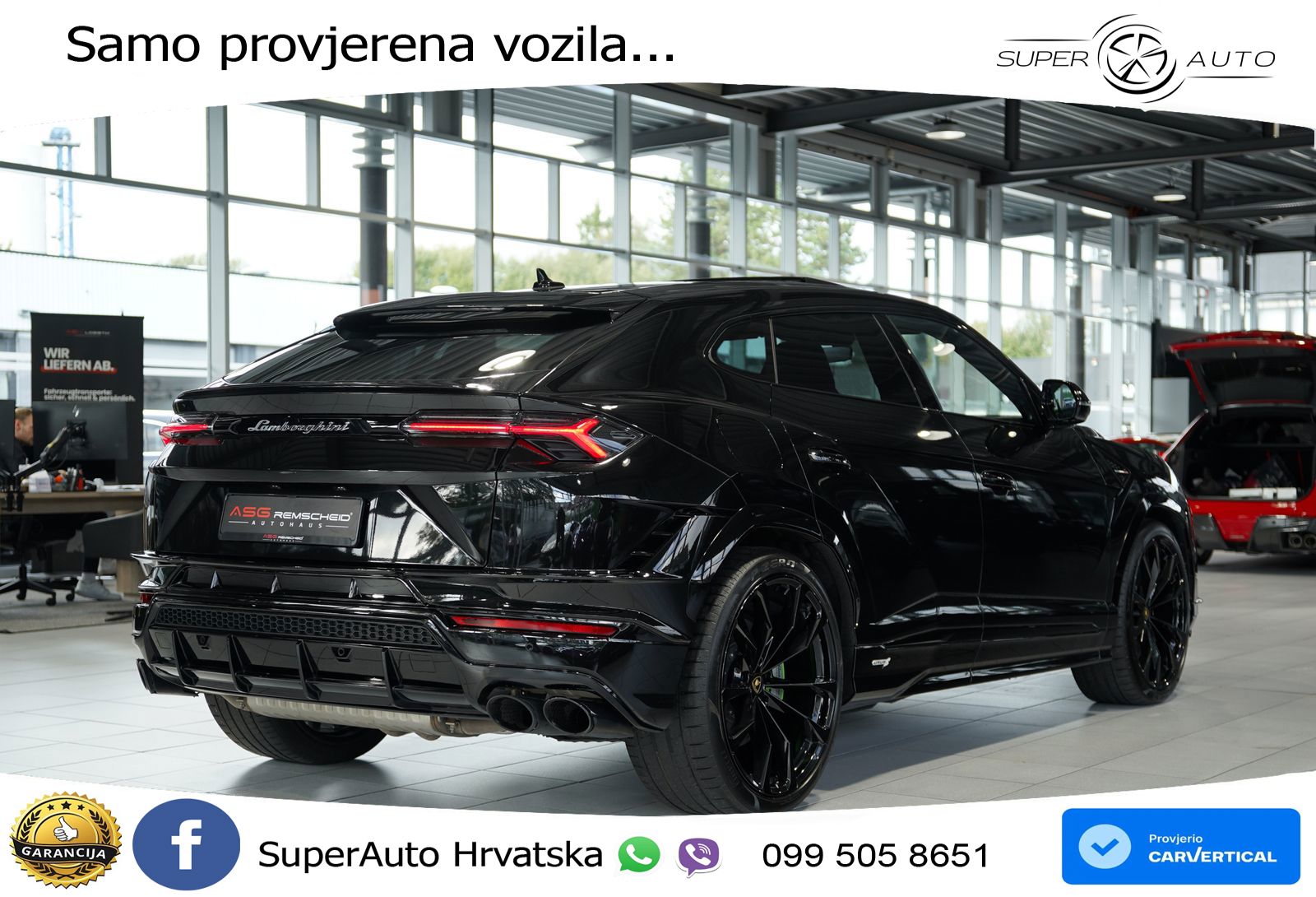 Lamborghini Urus S 4.0 V8 (666 KS) 4WD Automatic LED+GR SJED+ACC