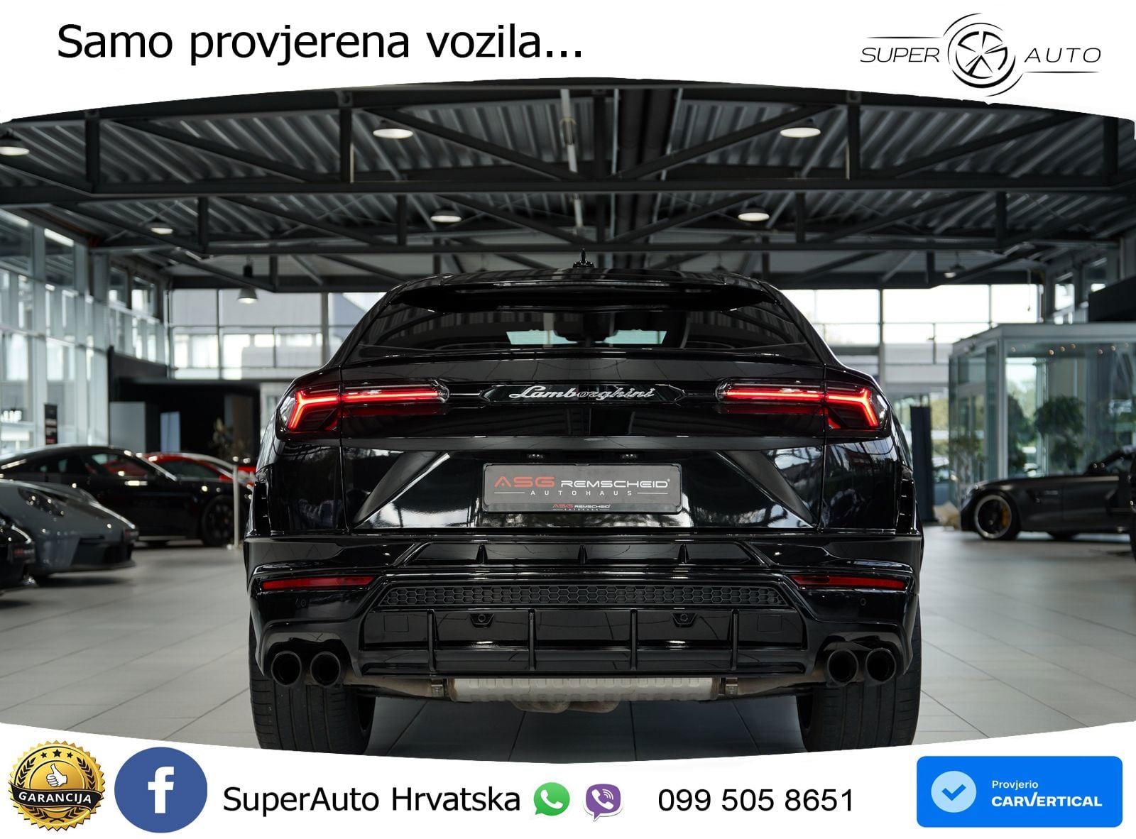 Lamborghini Urus S 4.0 V8 (666 KS) 4WD Automatic LED+GR SJED+ACC