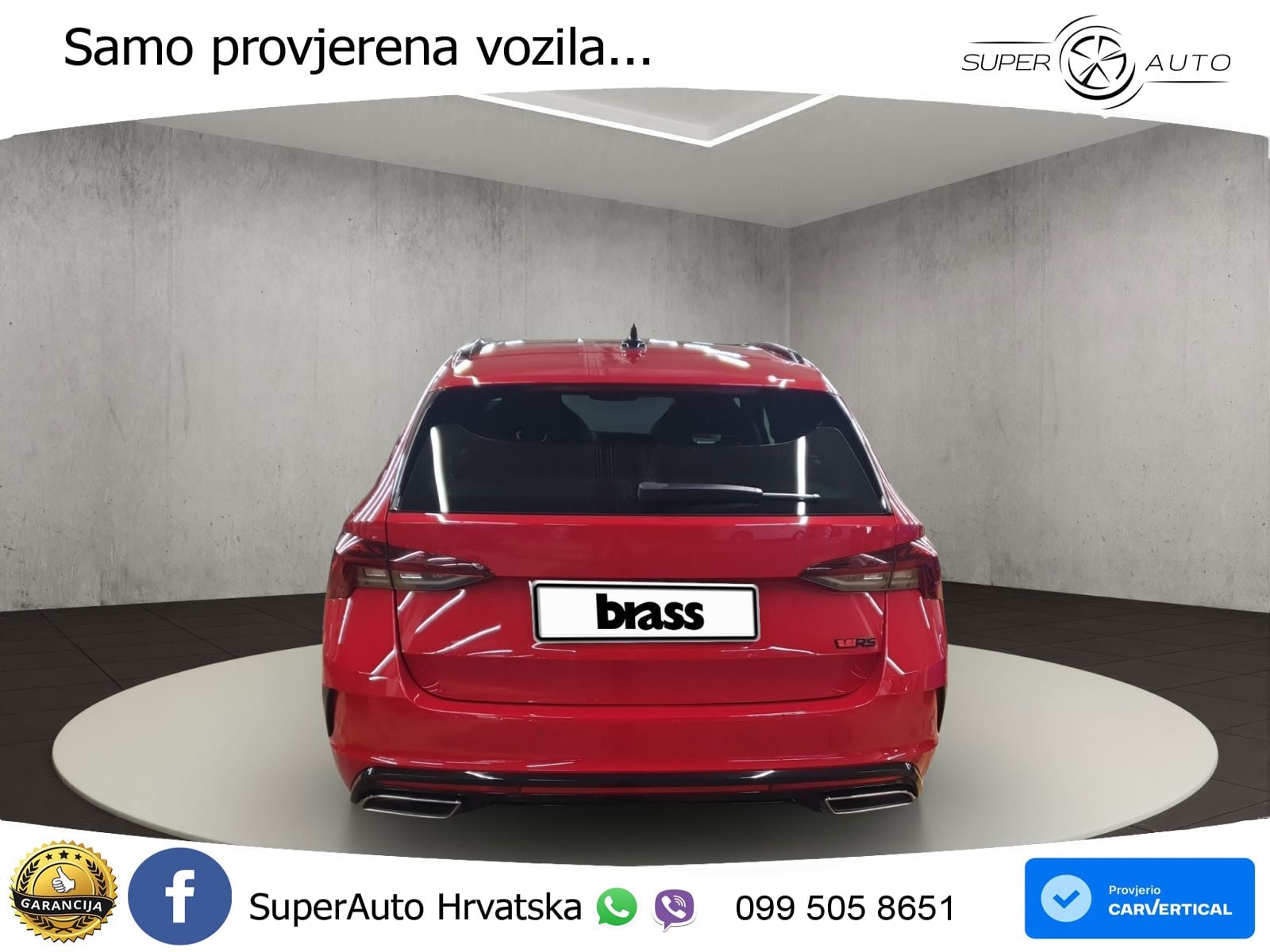 Škoda Octavia Combi RS 2.0 TDI (200 KS) DSG