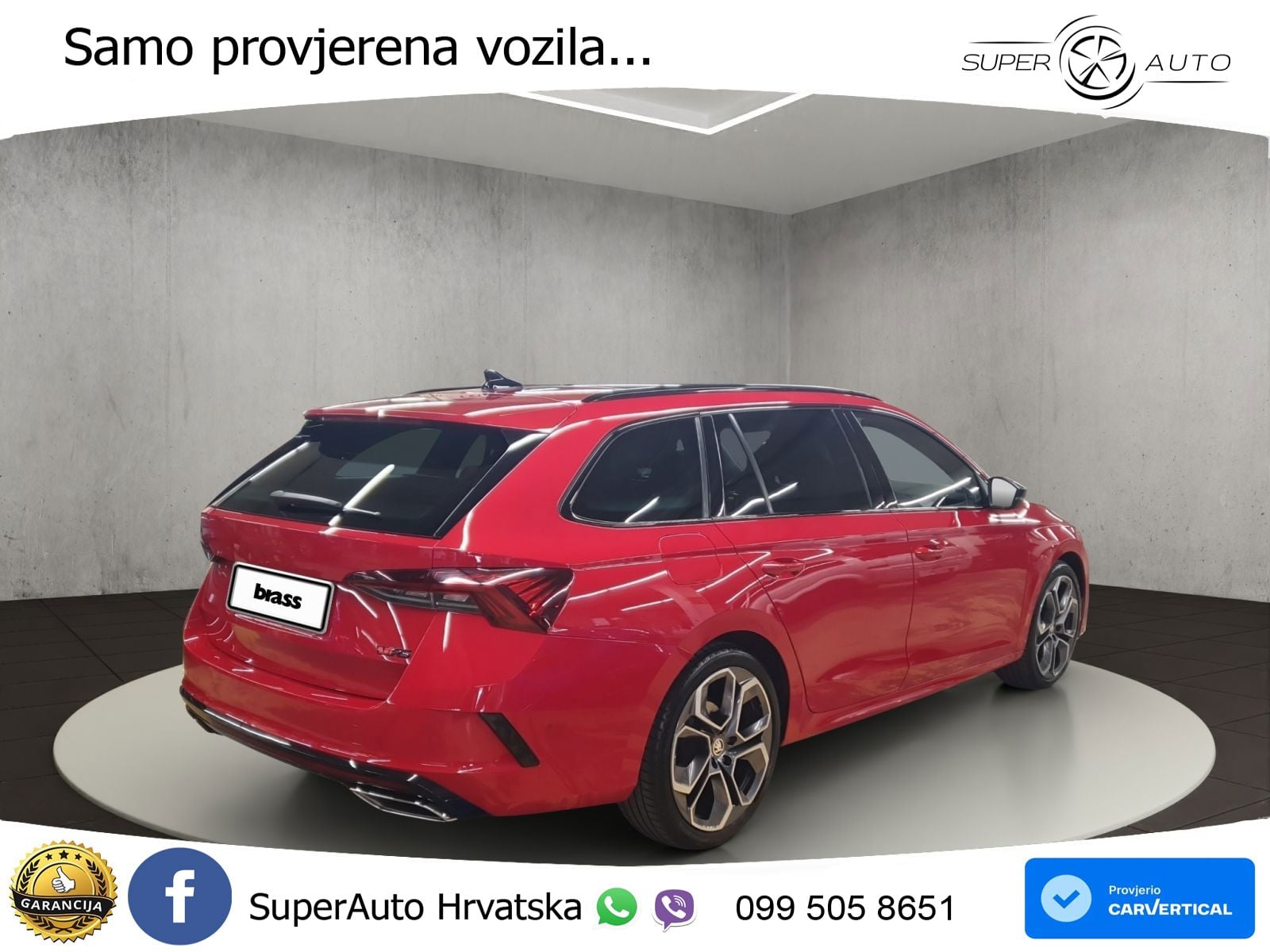 Škoda Octavia Combi RS 2.0 TDI (200 KS) DSG