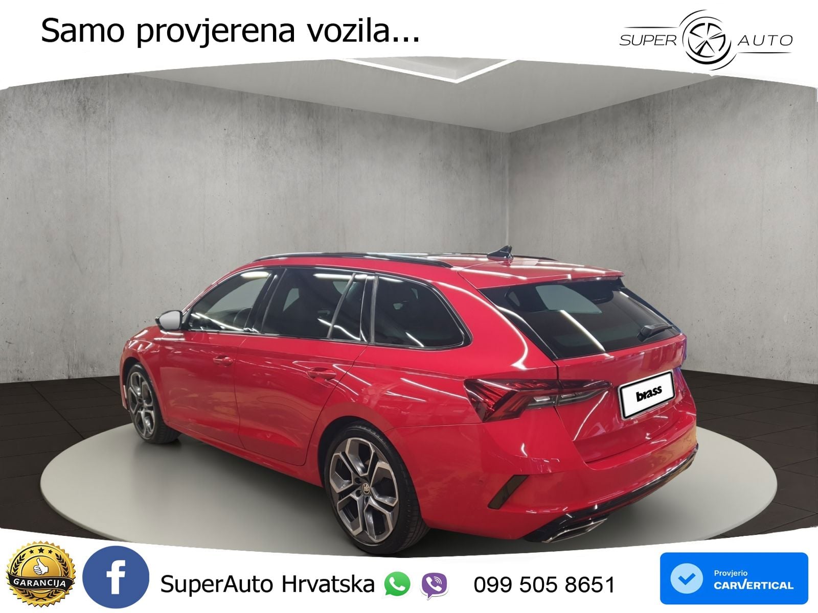 Škoda Octavia Combi RS 2.0 TDI (200 KS) DSG