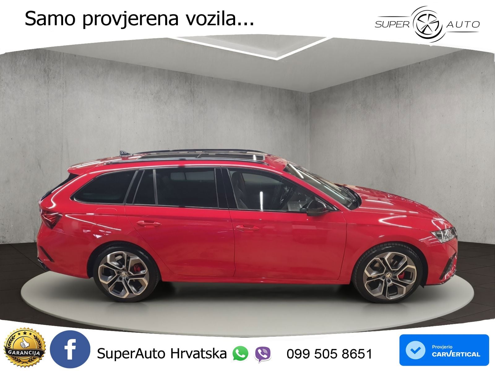 Škoda Octavia Combi RS 2.0 TDI (200 KS) DSG