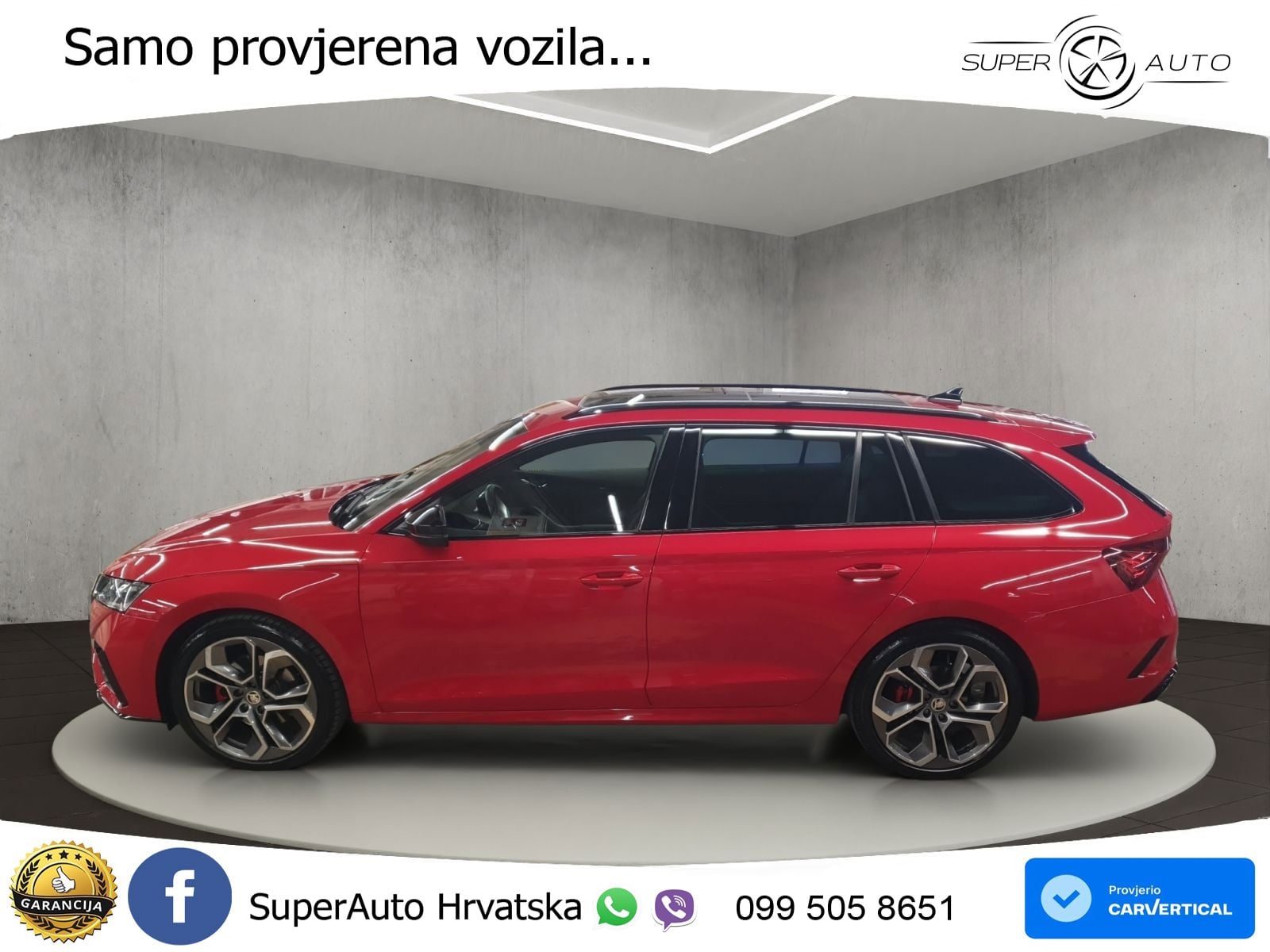 Škoda Octavia Combi RS 2.0 TDI (200 KS) DSG