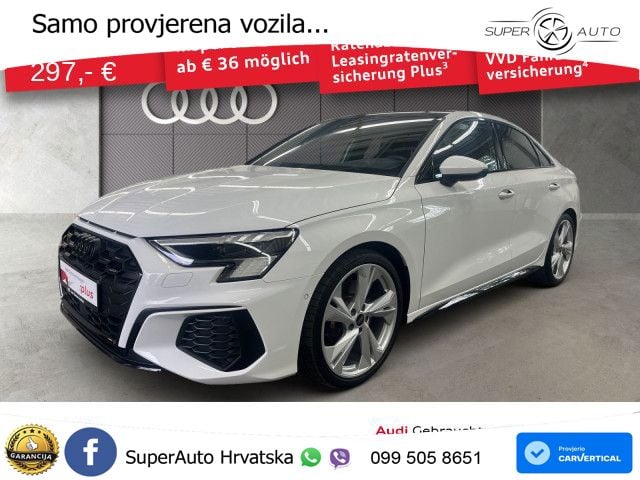 Audi S3 Limuzina 2.0 TFSI (310 KS) quattro S tronic MATRIX+GR SJED+KAM