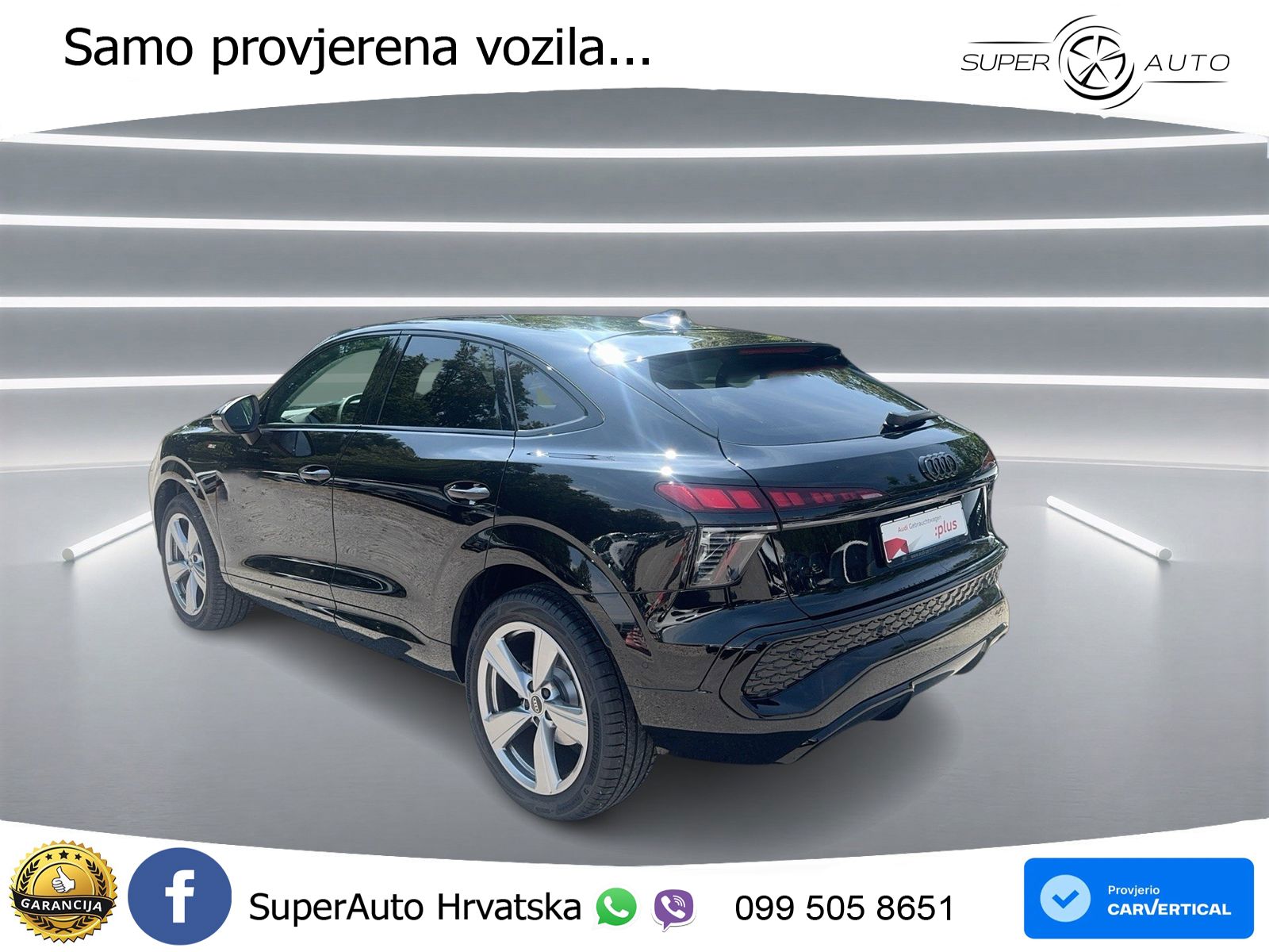 Audi Q3 Sportback 2.0 TDI (150 KS) S tronic S line LED+GR SJED+ACC